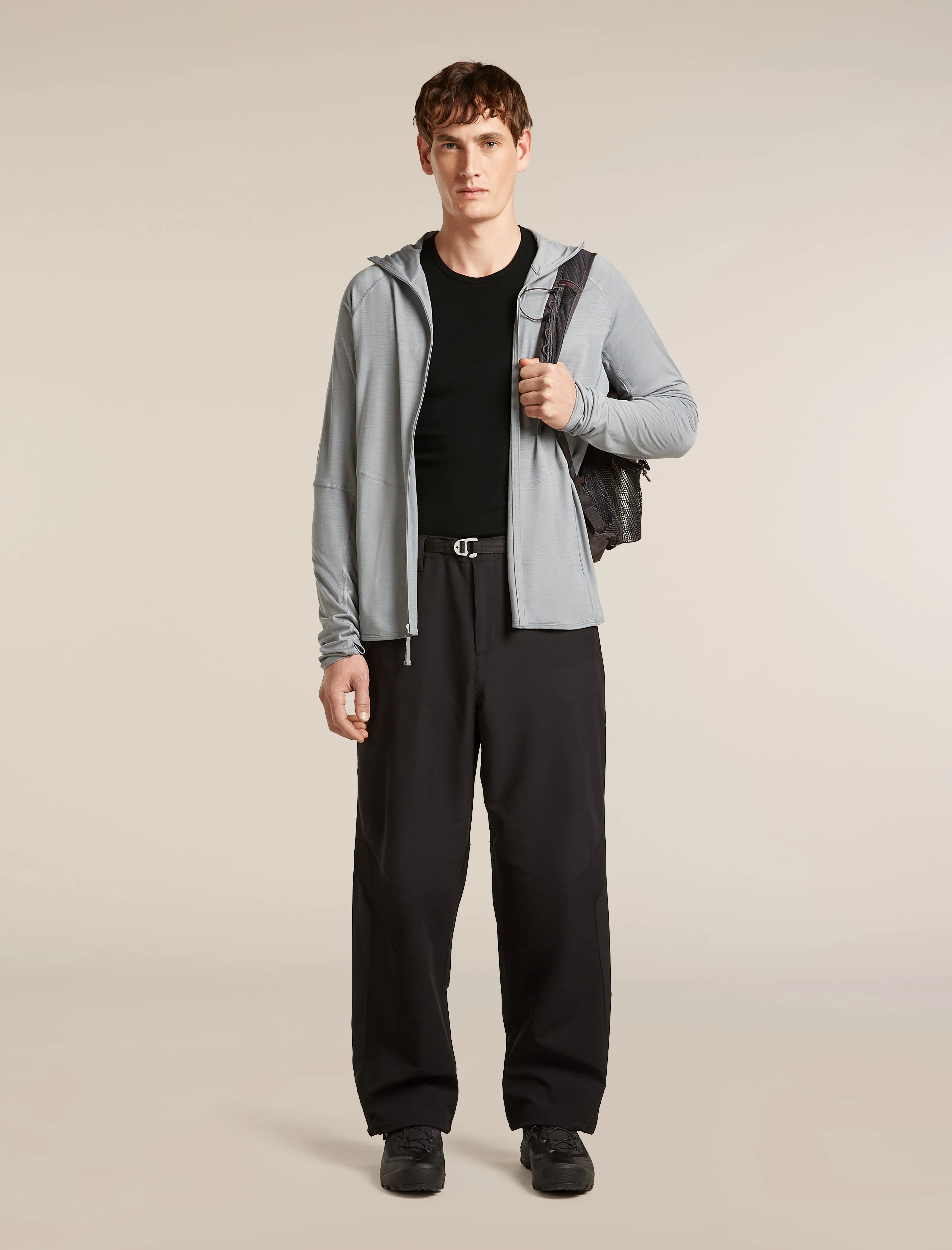 Men's 150 MerinoFine™ Ace Long Sleeve Zip Hoodie sold by Icebreaker product image thumbnail 4