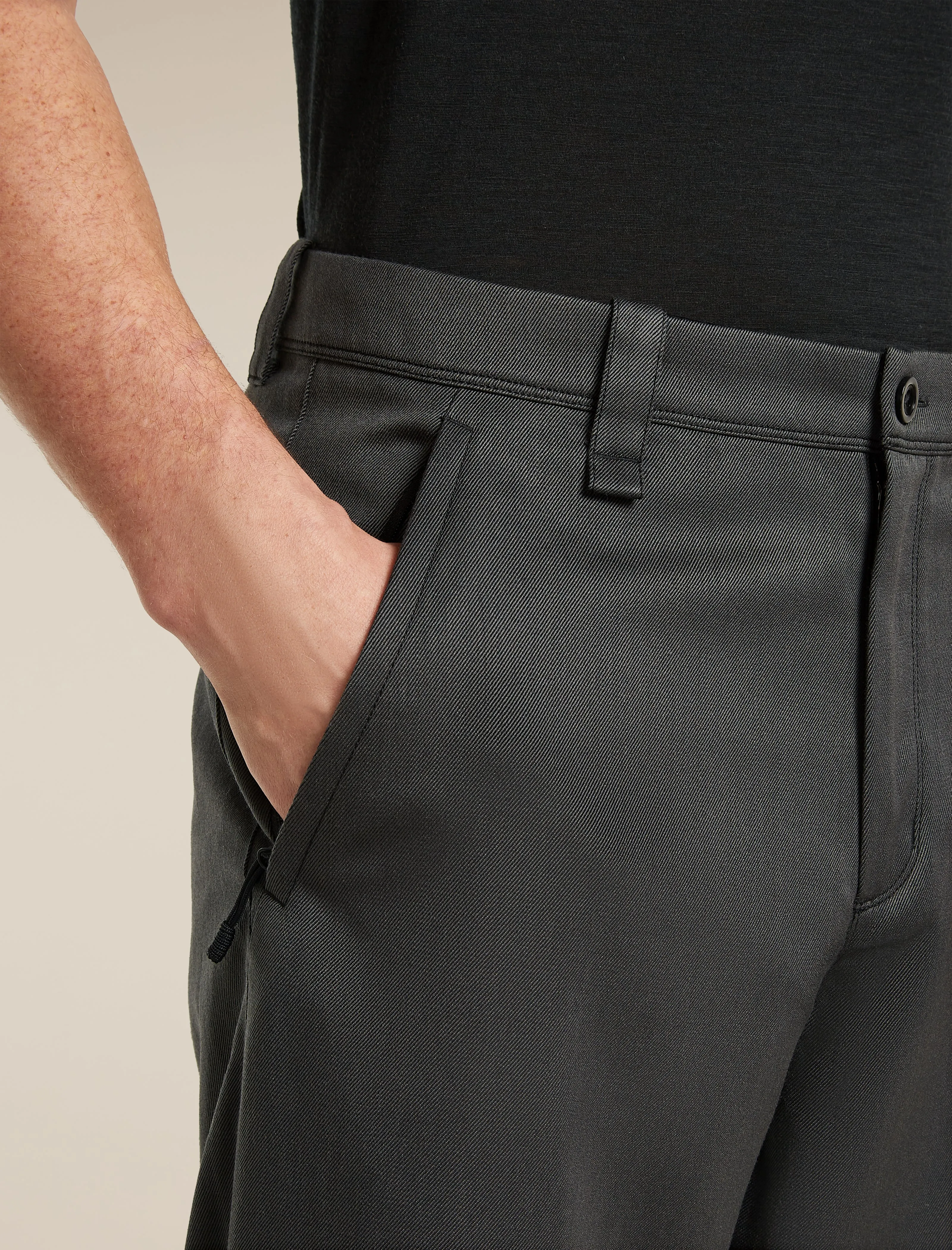 Men's Merino Blend Cotton Twill Wander Pants sold by Icebreaker product image thumbnail 4