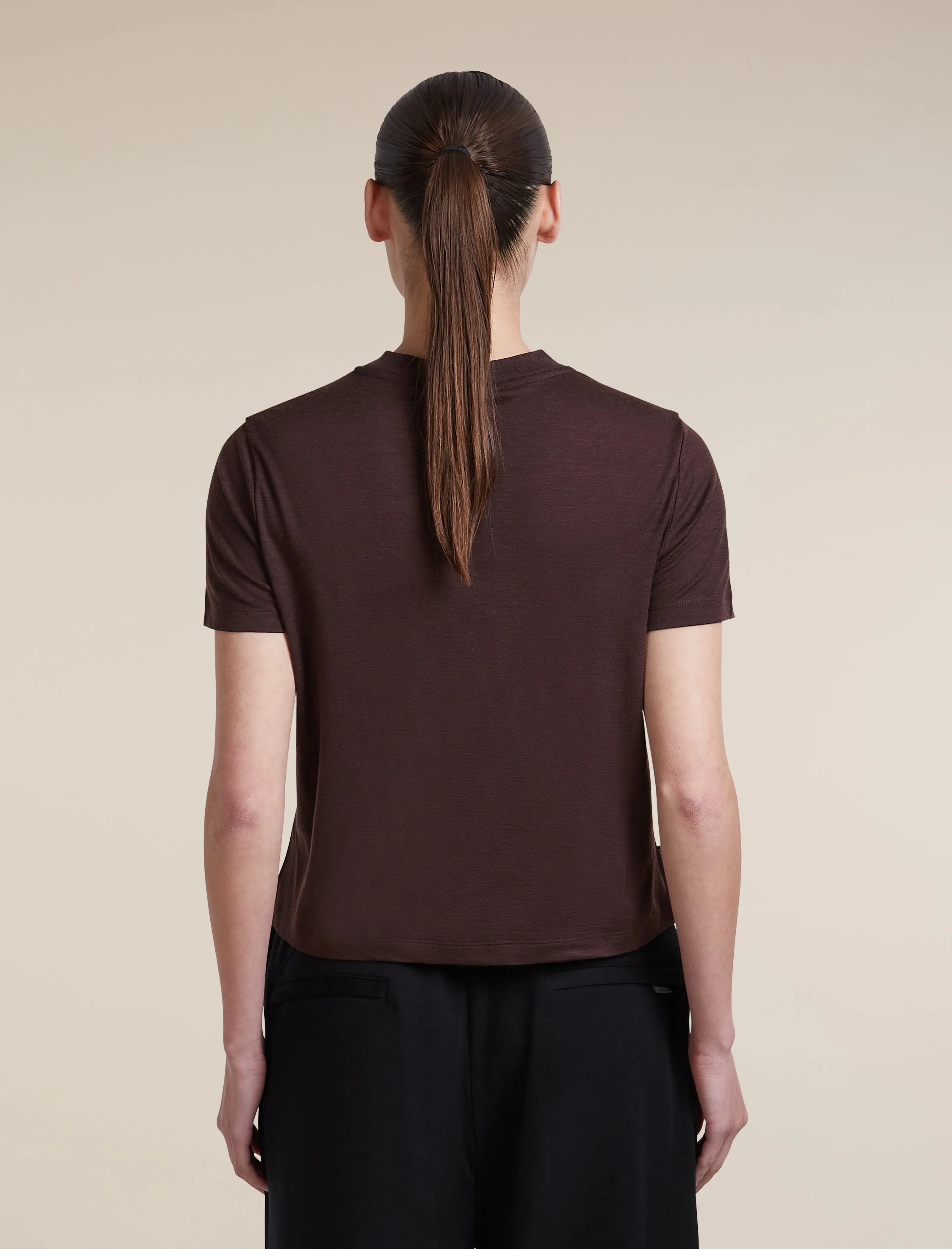 Women's Merino 150 Tech Lite Short Sleeve Crop Tee sold by Icebreaker product image thumbnail 2
