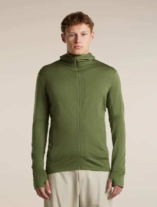 Men's Merino 260 Quantum Long Sleeve Zip Hoodie made by Icebreaker