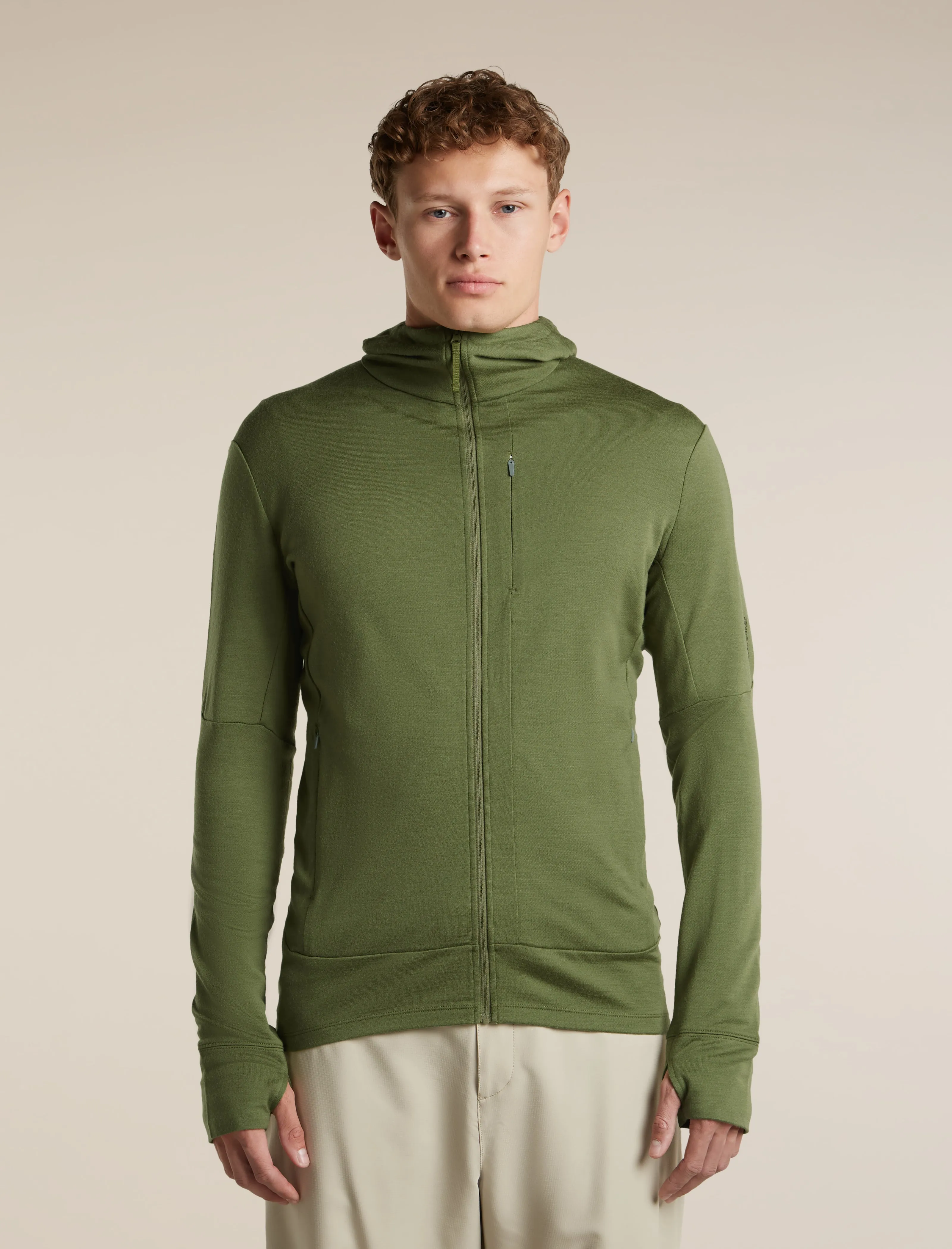Men's Merino 260 Quantum Long Sleeve Zip Hoodie sold by Icebreaker