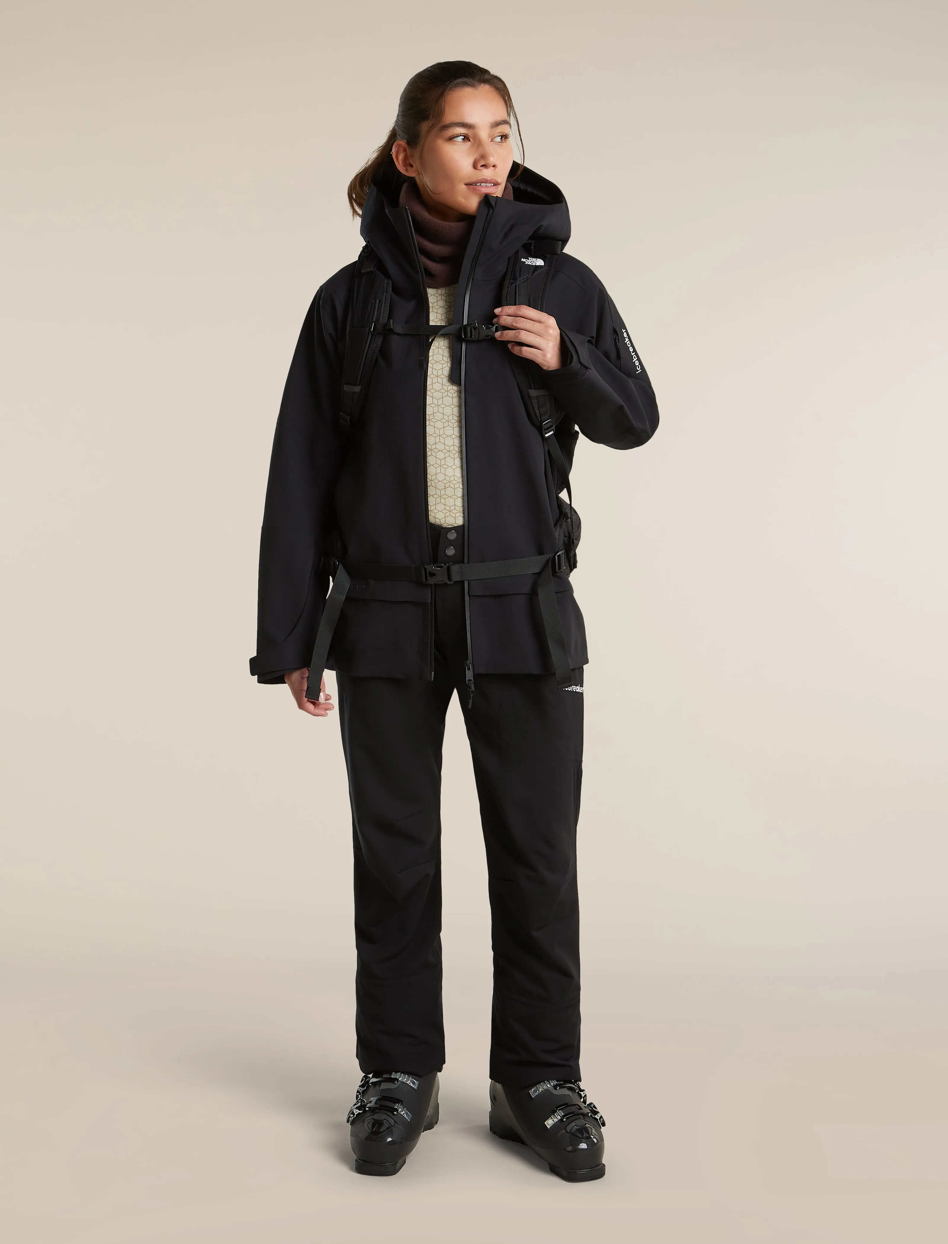 Women's Merino 260 Oasis Vertex Long Sleeve Thermal Crewe Alpine Geo sold by Icebreaker product image thumbnail 4