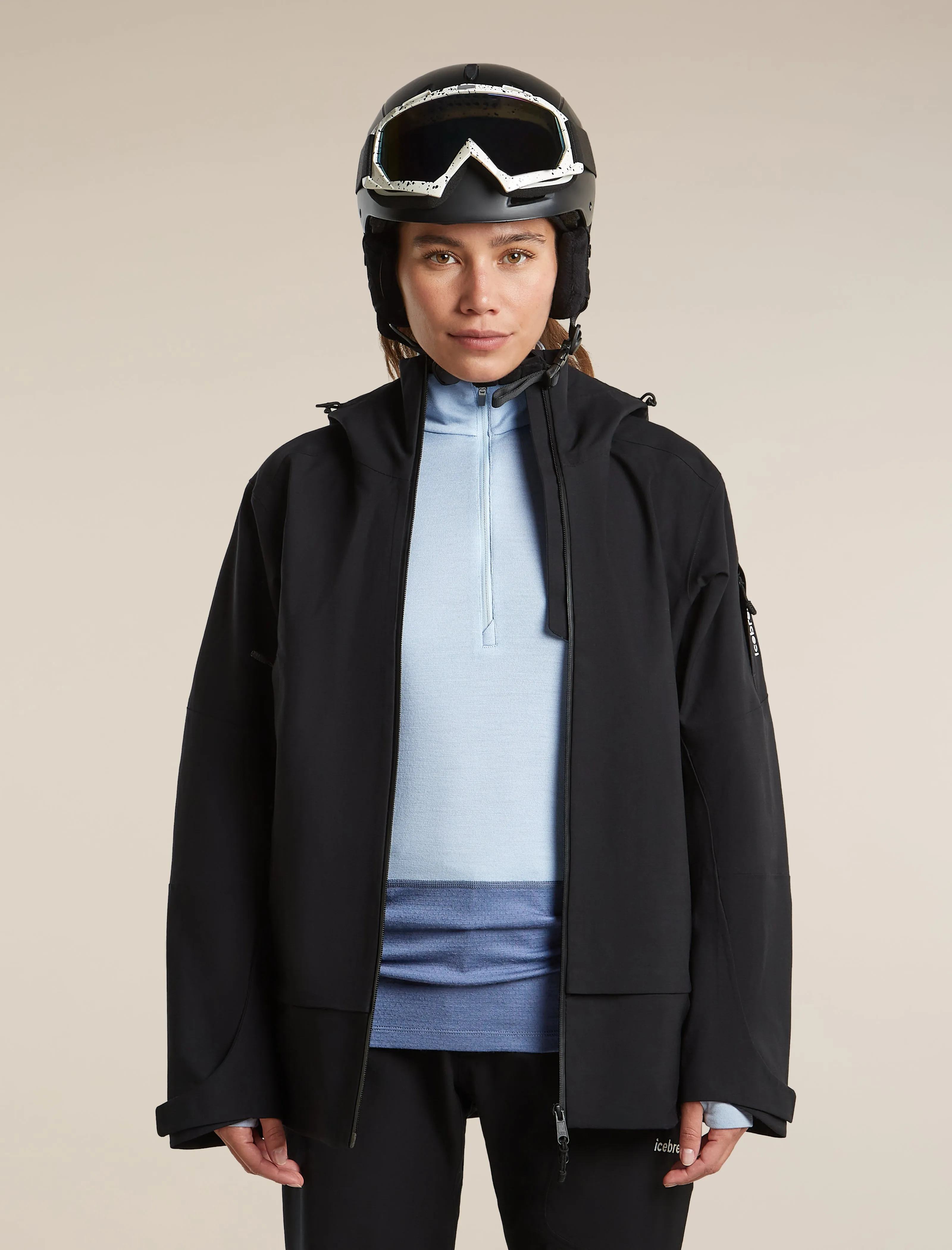 Women's Merino 260 ZoneKnit™ Long Sleeve Thermal Half Zip sold by Icebreaker product image thumbnail 5