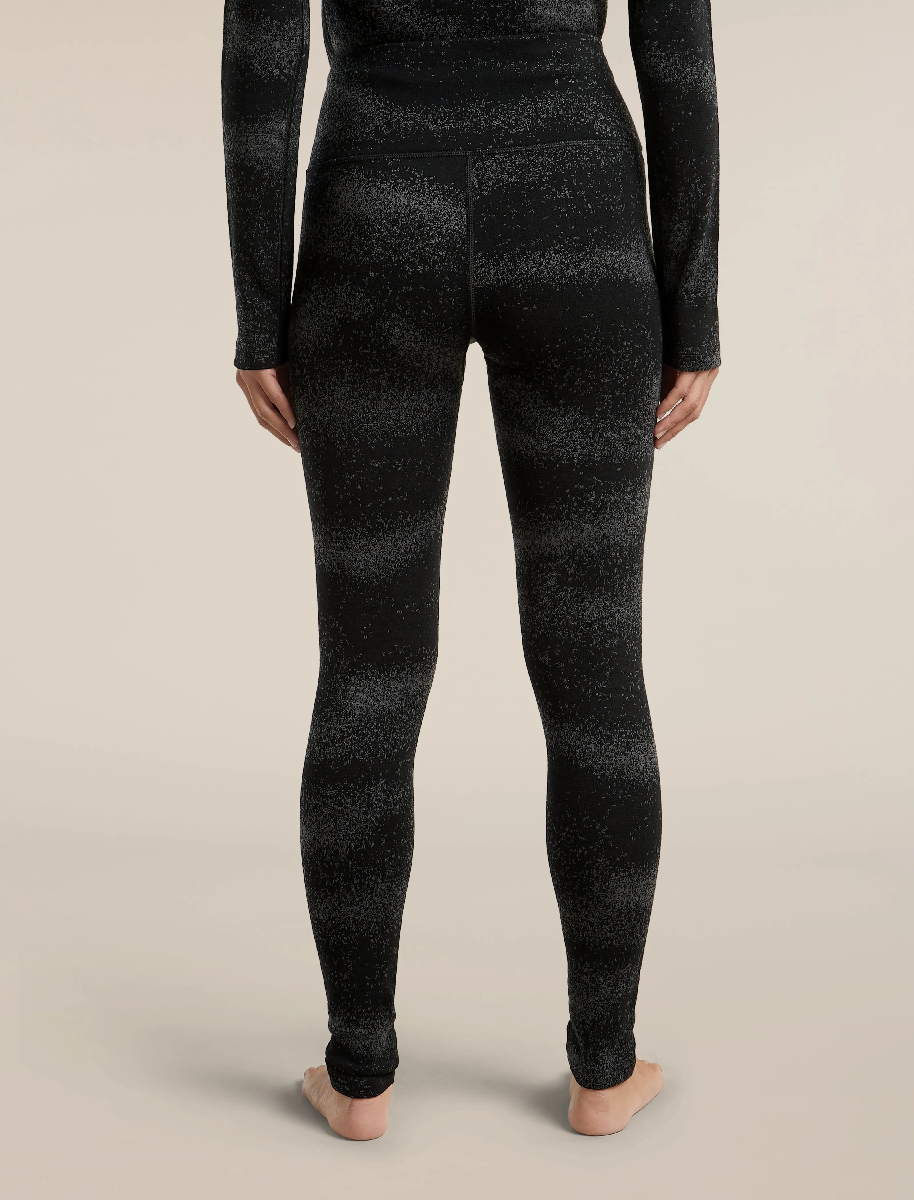 Women's Merino 260 Oasis Vertex High Rise Thermal Leggings Chillwave sold by Icebreaker product image thumbnail 2