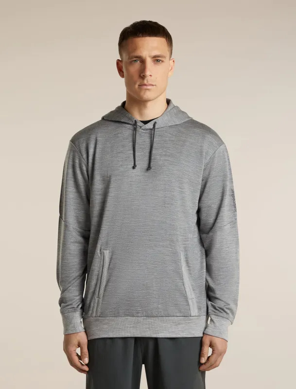 Men's Merino Blend 150 Drift Long Sleeve Hoodie made by Icebreaker