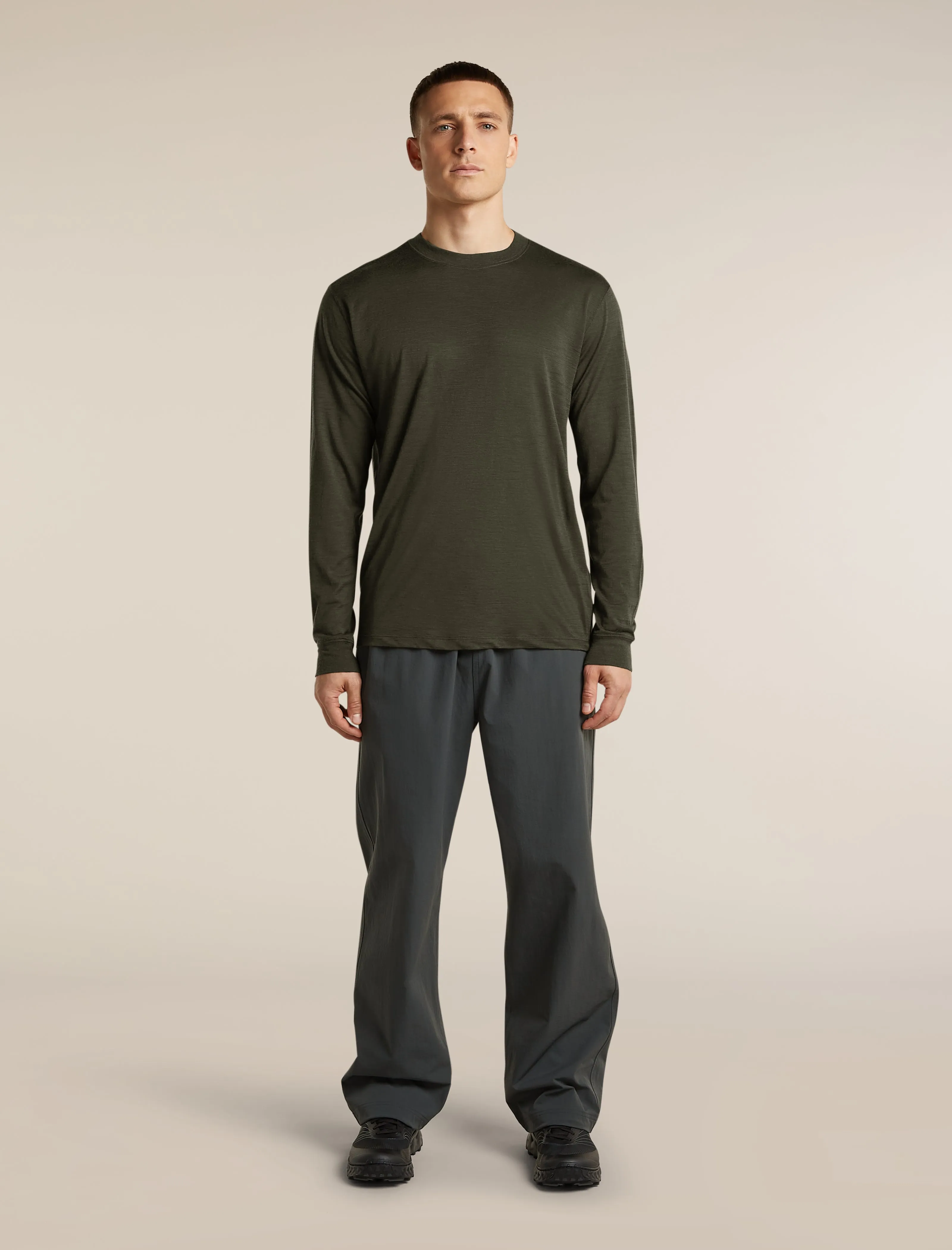 Men's Merino 150 Tech Lite Long Sleeve Relaxed Tee sold by Icebreaker product image thumbnail 3