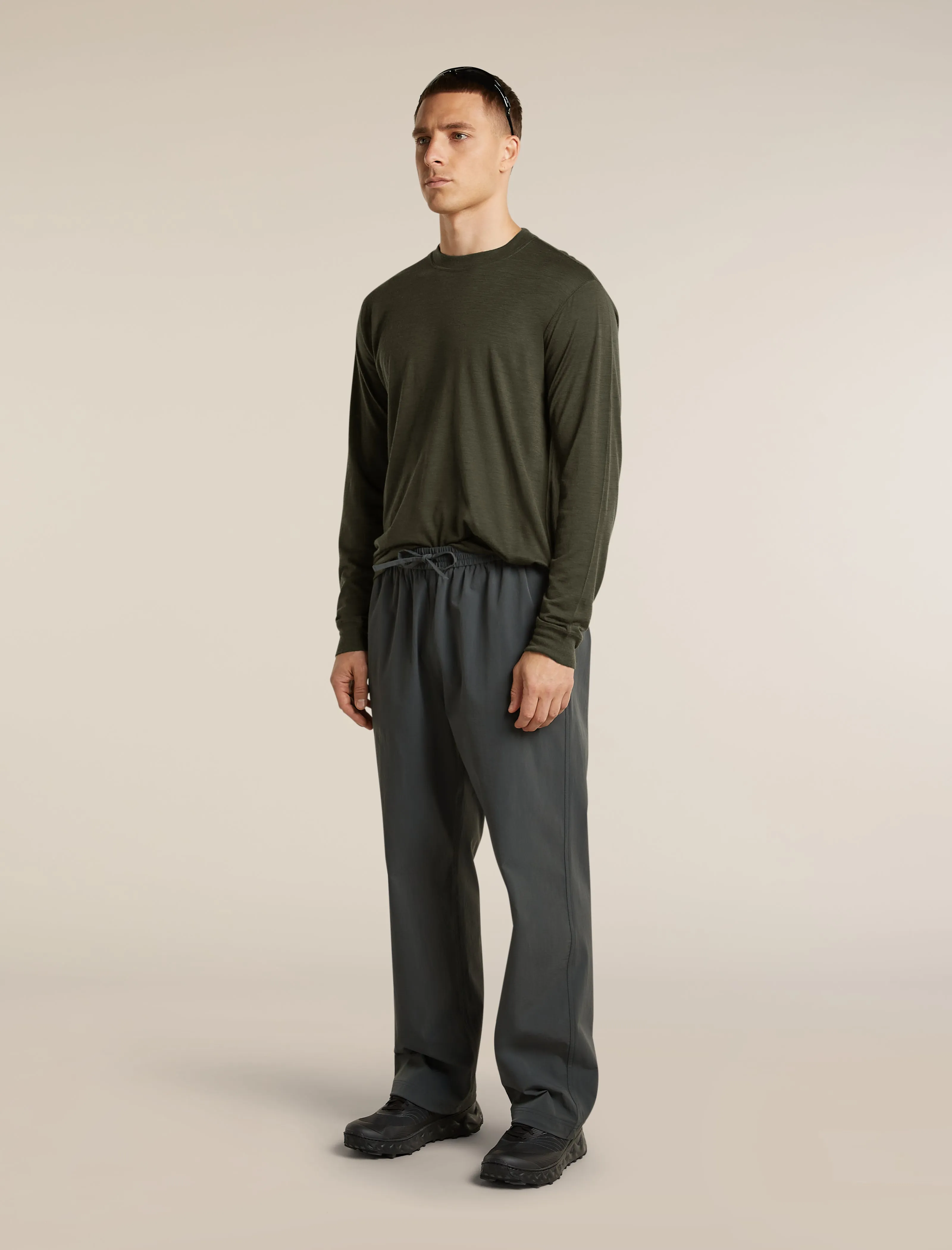 Men's Merino 150 Tech Lite Long Sleeve Relaxed Tee sold by Icebreaker product image thumbnail 4