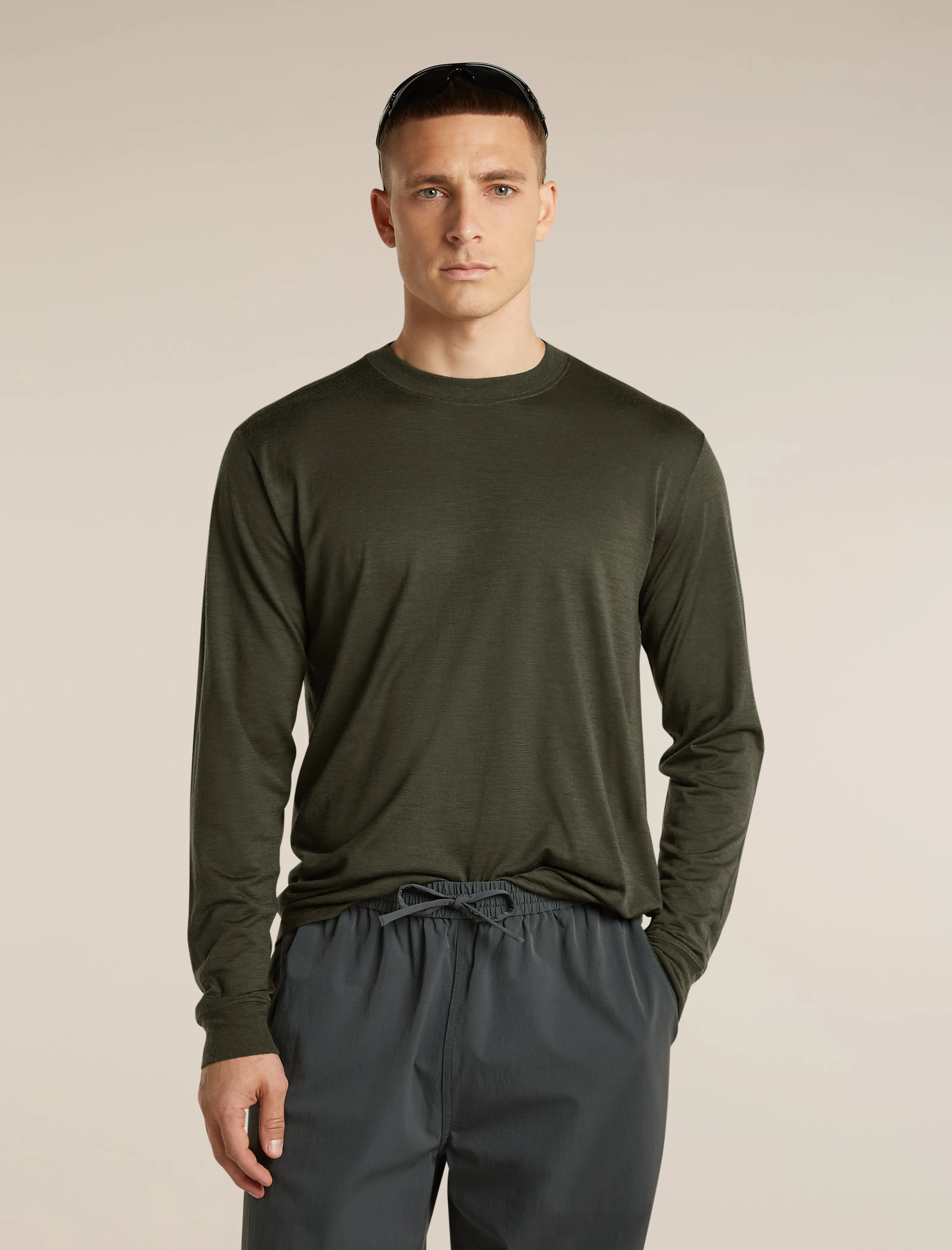 Men's Merino 150 Tech Lite Long Sleeve Relaxed Tee sold by Icebreaker product image thumbnail 5