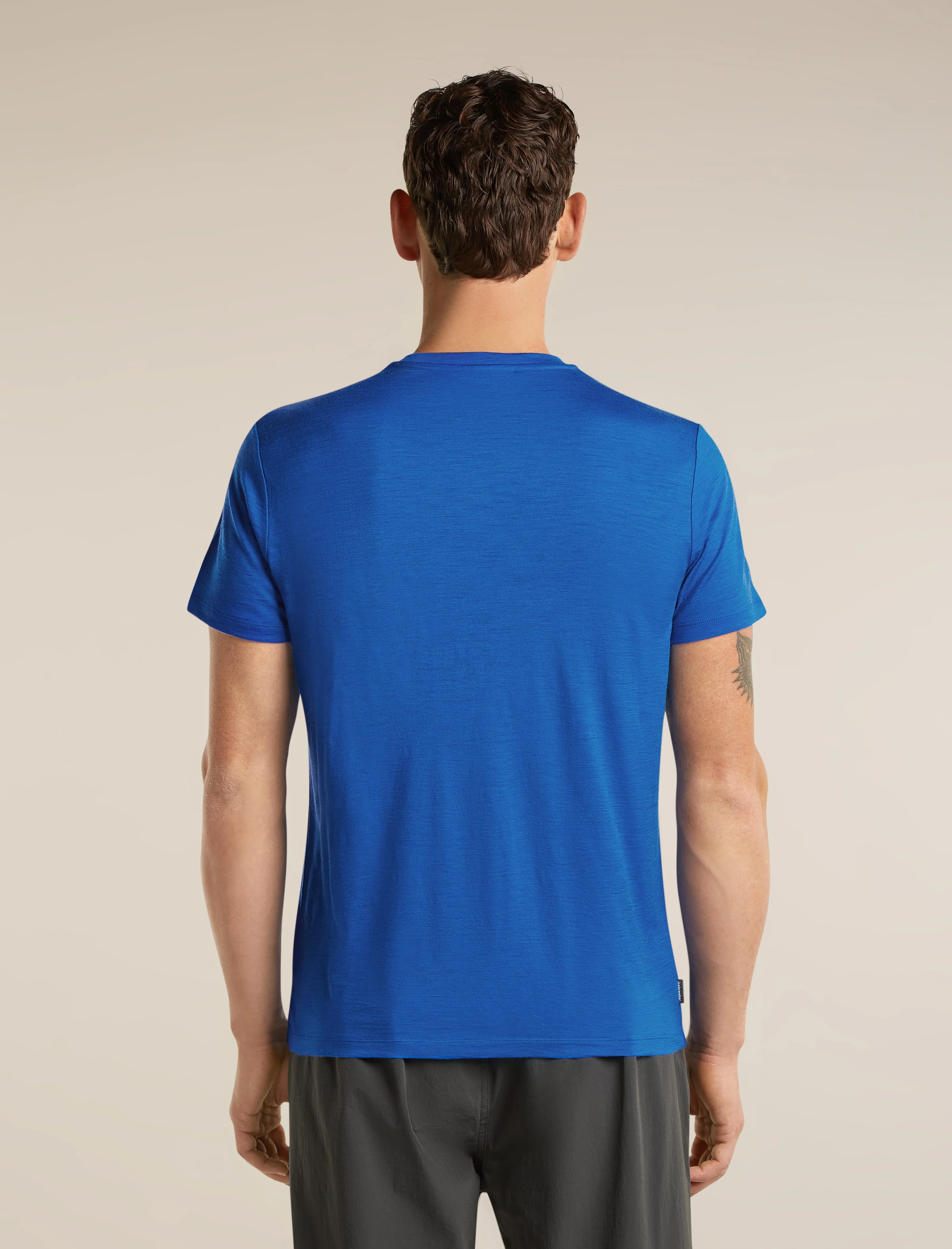 Men's Merino 150 Tech Lite Short Sleeve Tee Range Stripes sold by Icebreaker product image thumbnail 2