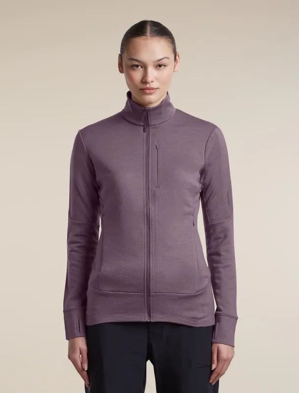 Women's Merino 260 Quantum Long Sleeve Zip made by Icebreaker