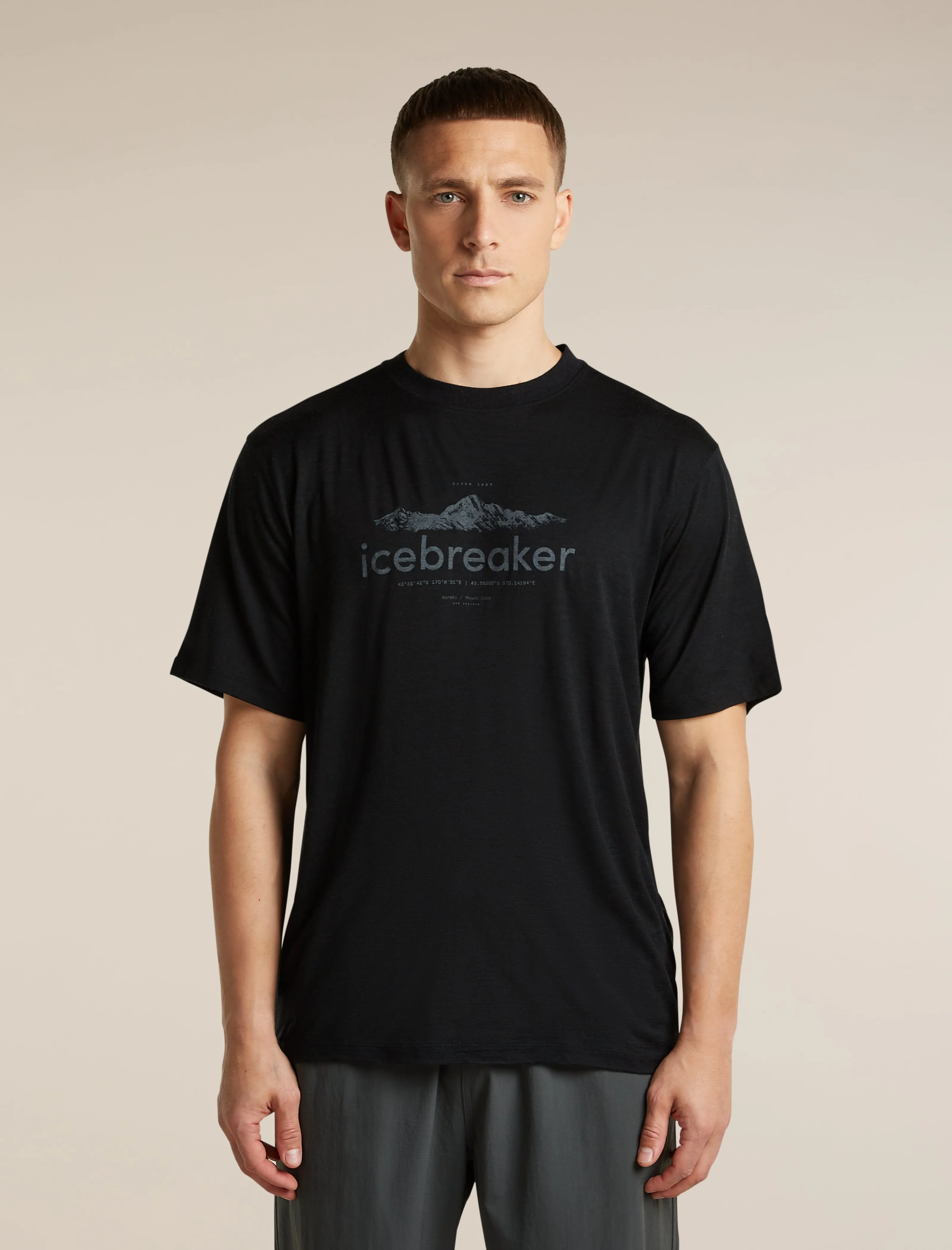 Men's Merino 150 Tech Lite Short Sleeve Relaxed Tee icebreaker Heritage sold by Icebreaker