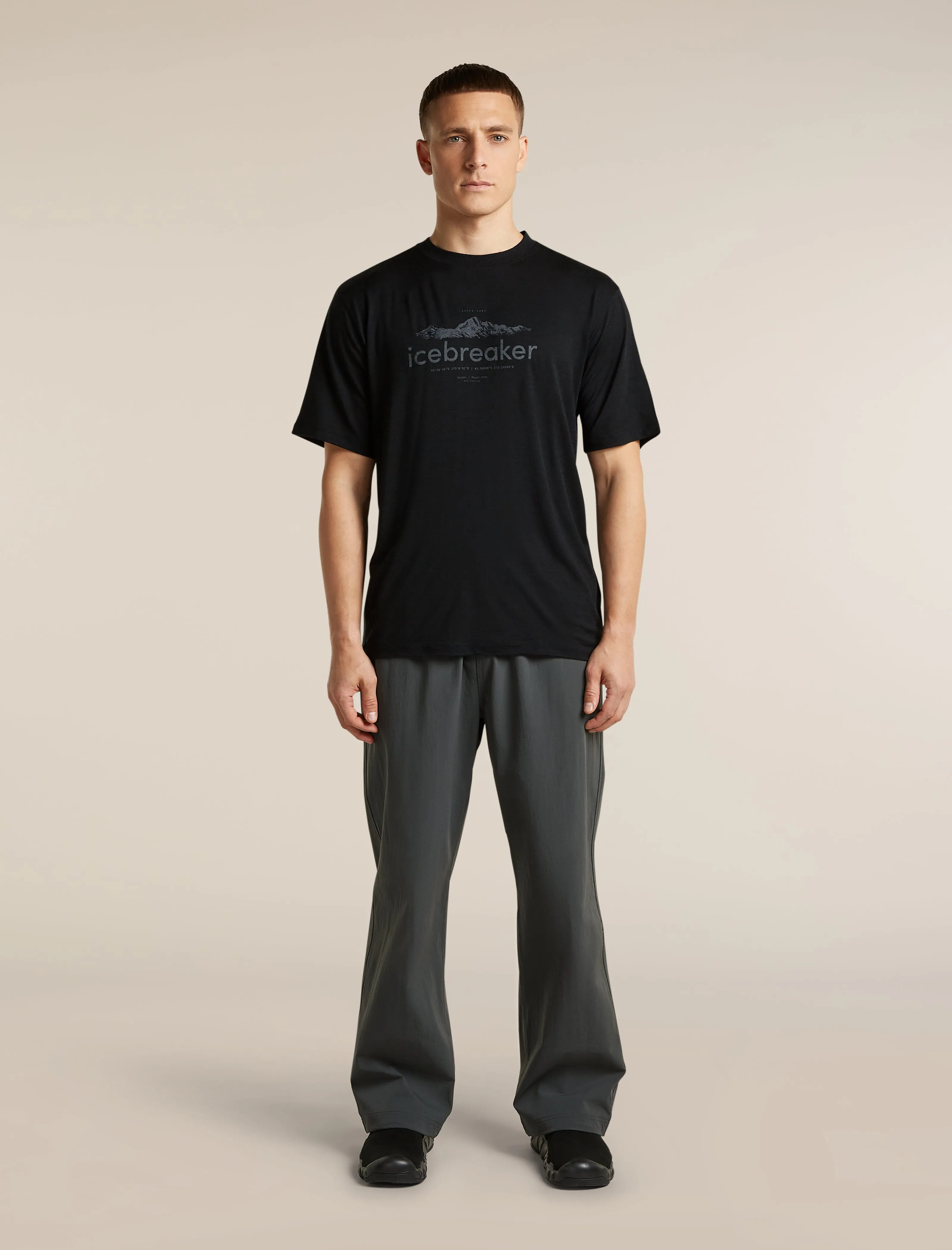 Men's Merino 150 Tech Lite Short Sleeve Relaxed Tee icebreaker Heritage sold by Icebreaker product image thumbnail 3