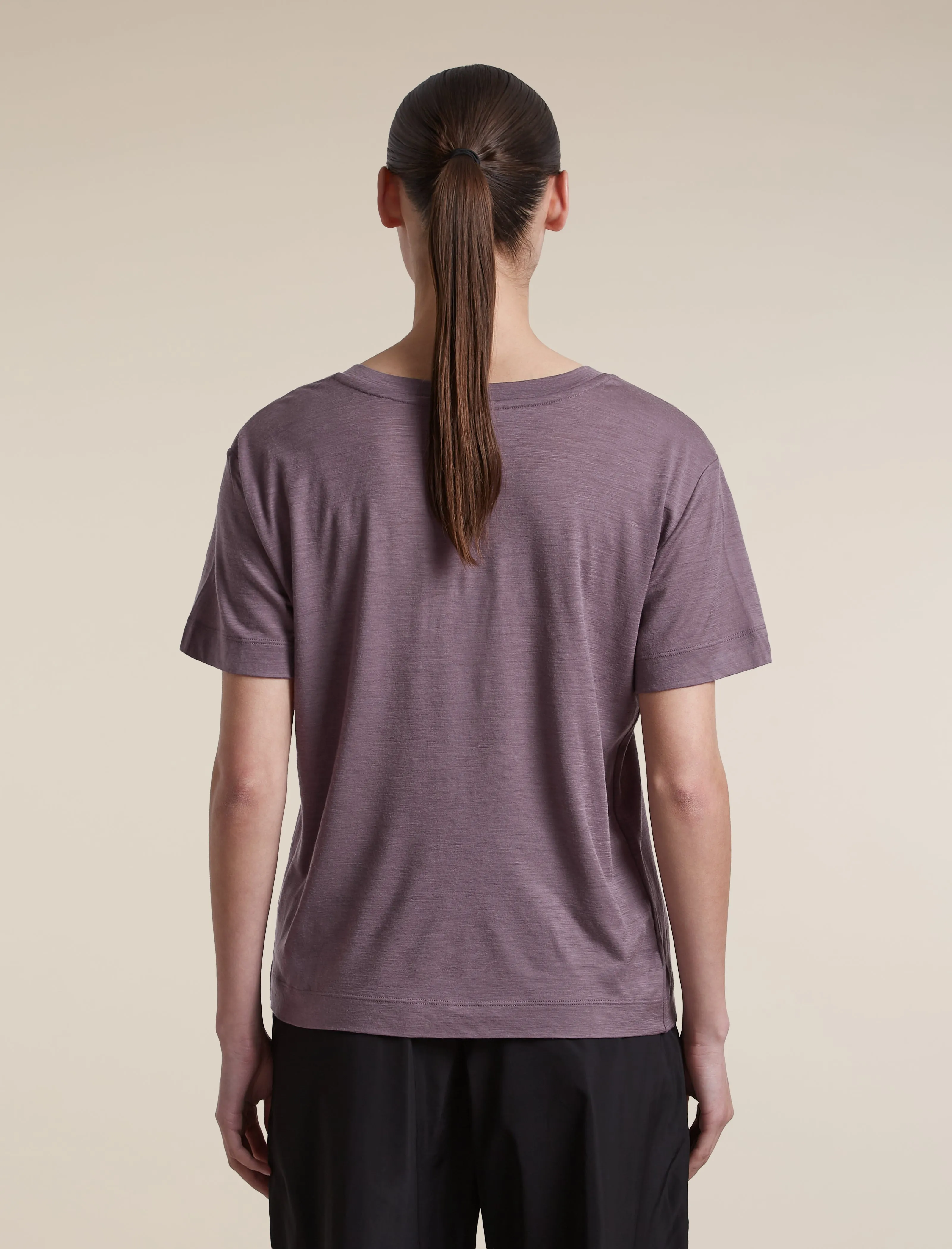 Women's Merino 150 Tech Lite Short Sleeve Relaxed V Neck Tee sold by Icebreaker product image thumbnail 2