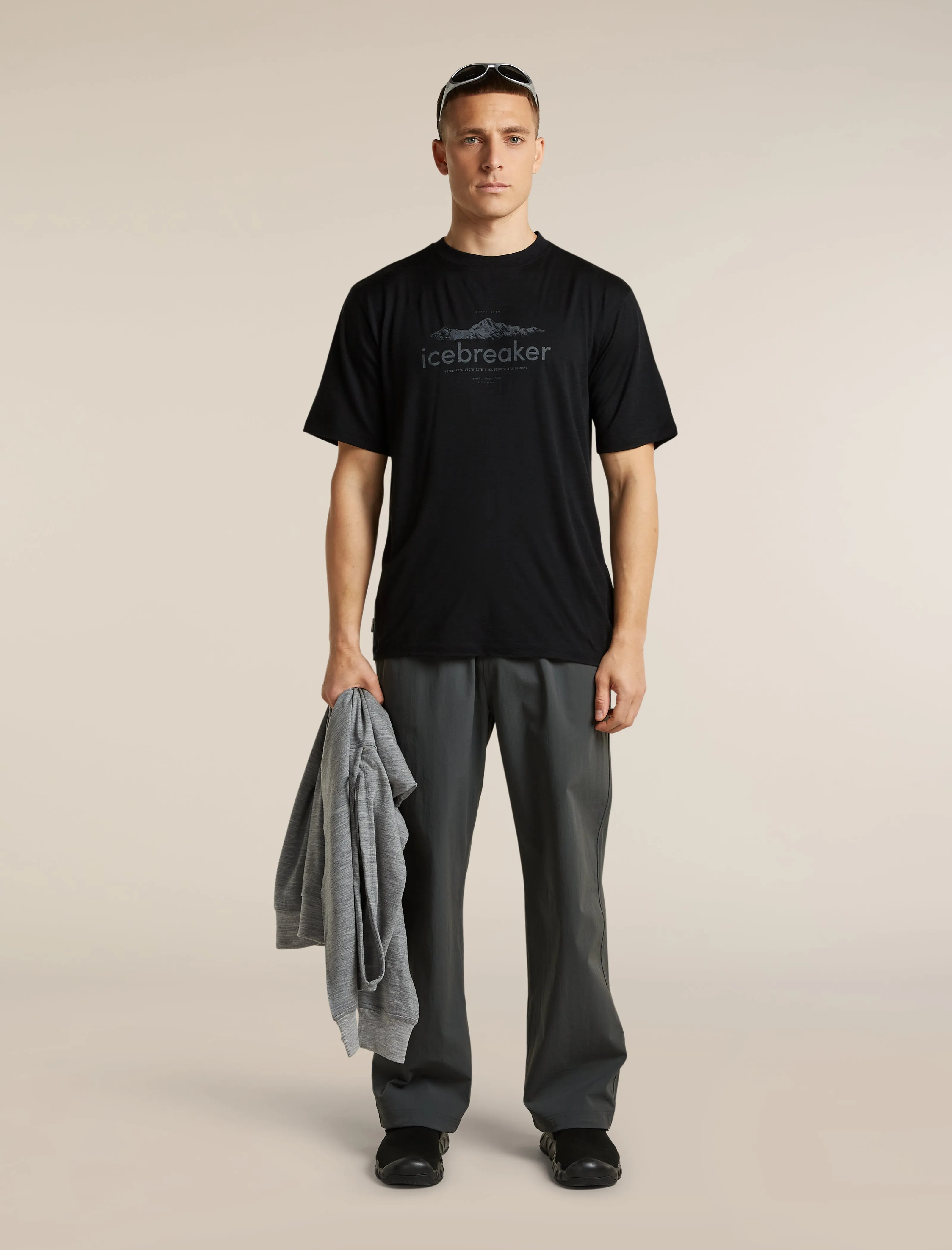 Men's Merino 150 Tech Lite Short Sleeve Relaxed Tee icebreaker Heritage sold by Icebreaker product image thumbnail 4