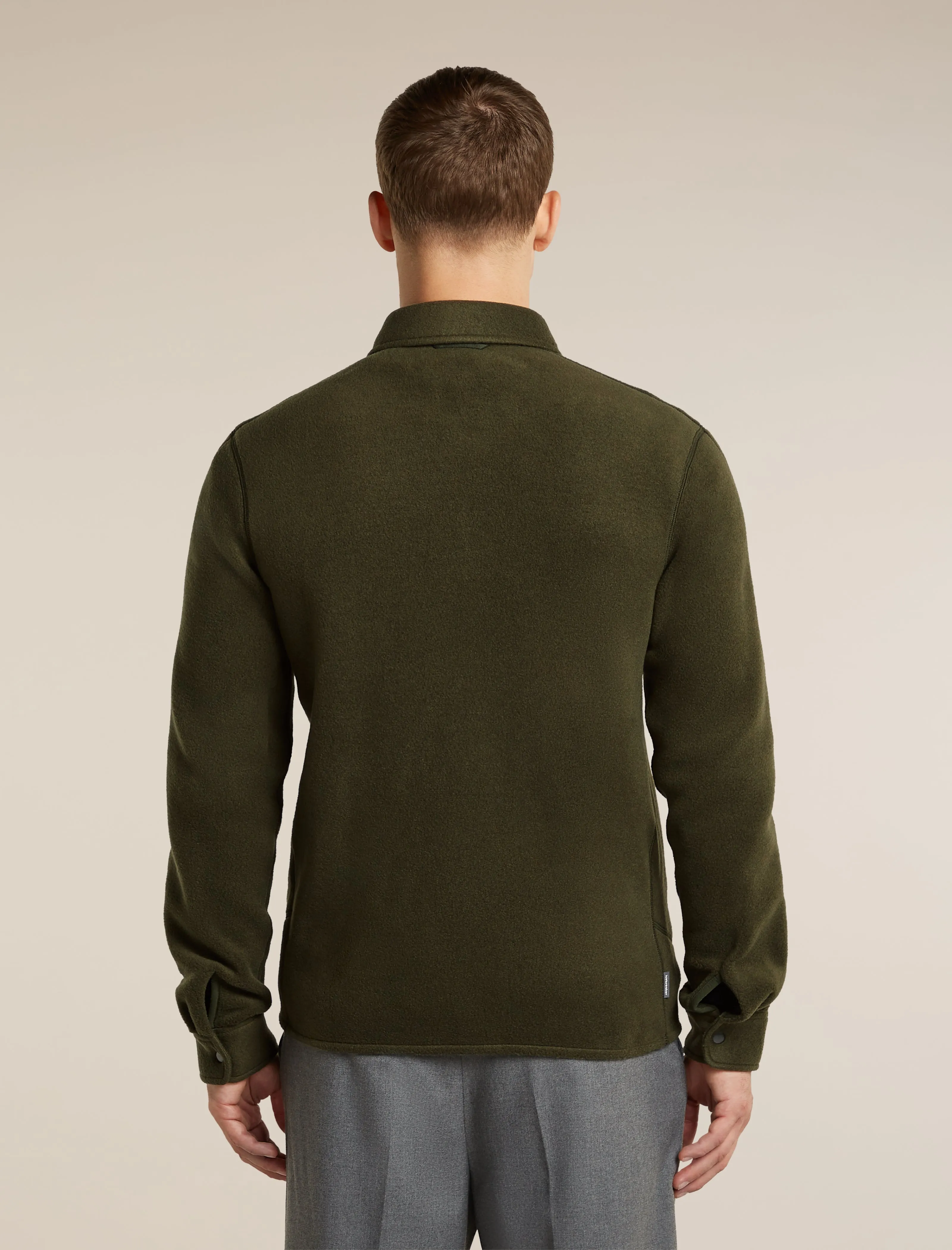 Men's Merino Blend 800 RealFleece™ Classic Pile Shacket sold by Icebreaker product image thumbnail 2