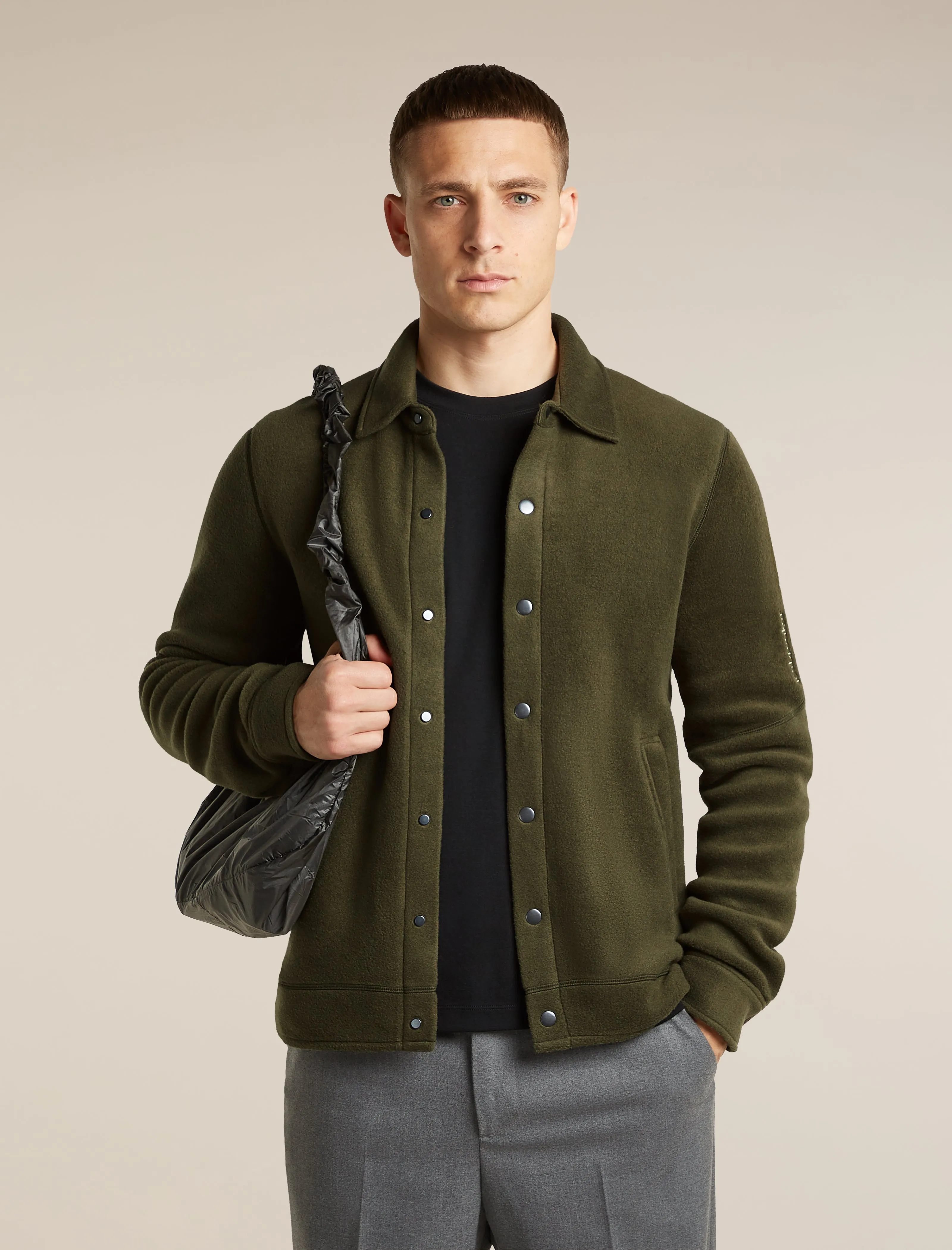 Men's Merino Blend 800 RealFleece™ Classic Pile Shacket sold by Icebreaker product image thumbnail 5