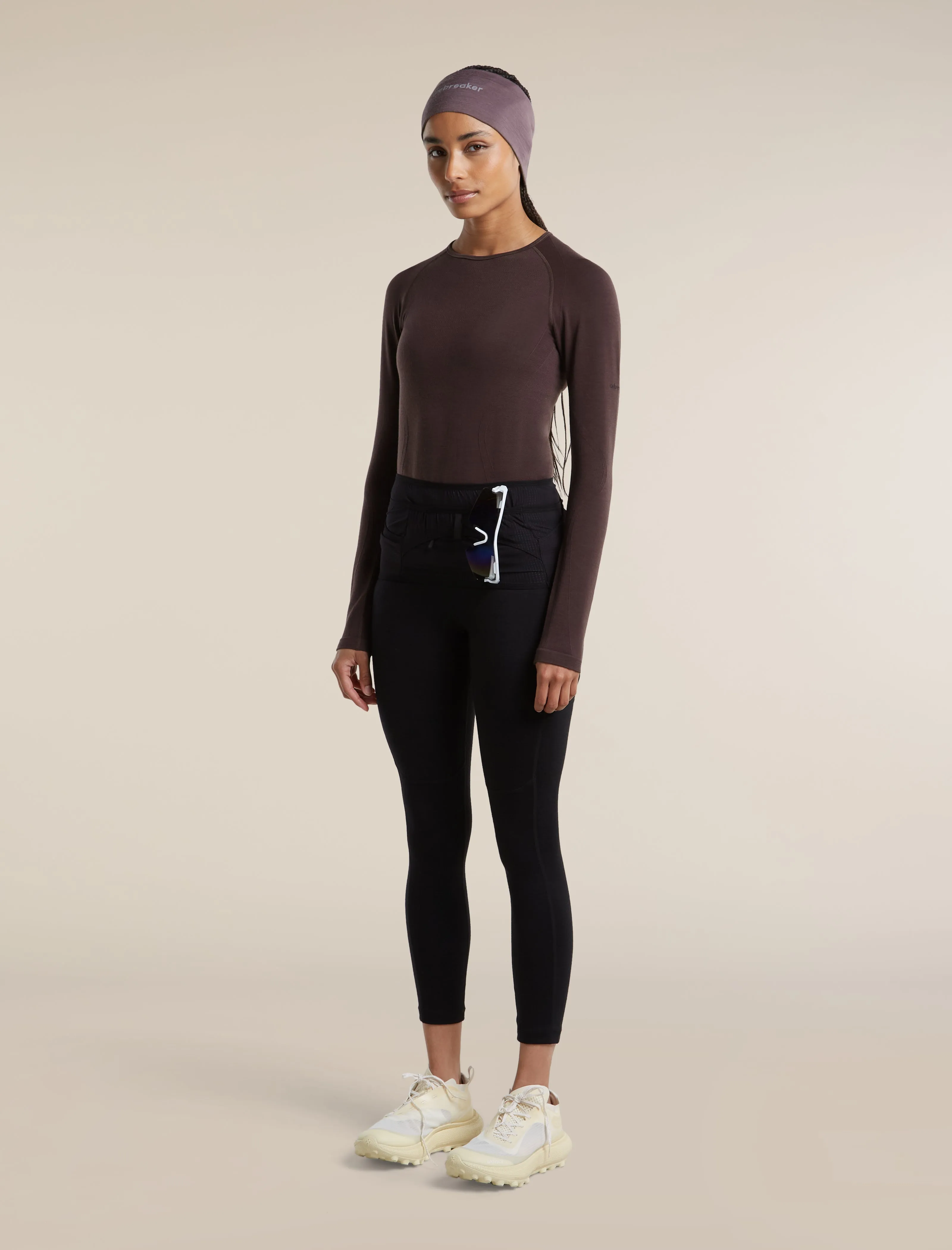 Women's Merino Blend 260 Zoneknit™ Seamless Long Sleeve Crewe Thermal Top sold by Icebreaker product image thumbnail 4