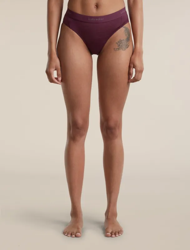 Women's Merino Blend 125 Cool-Lite™ Sprite Hipster made by Icebreaker