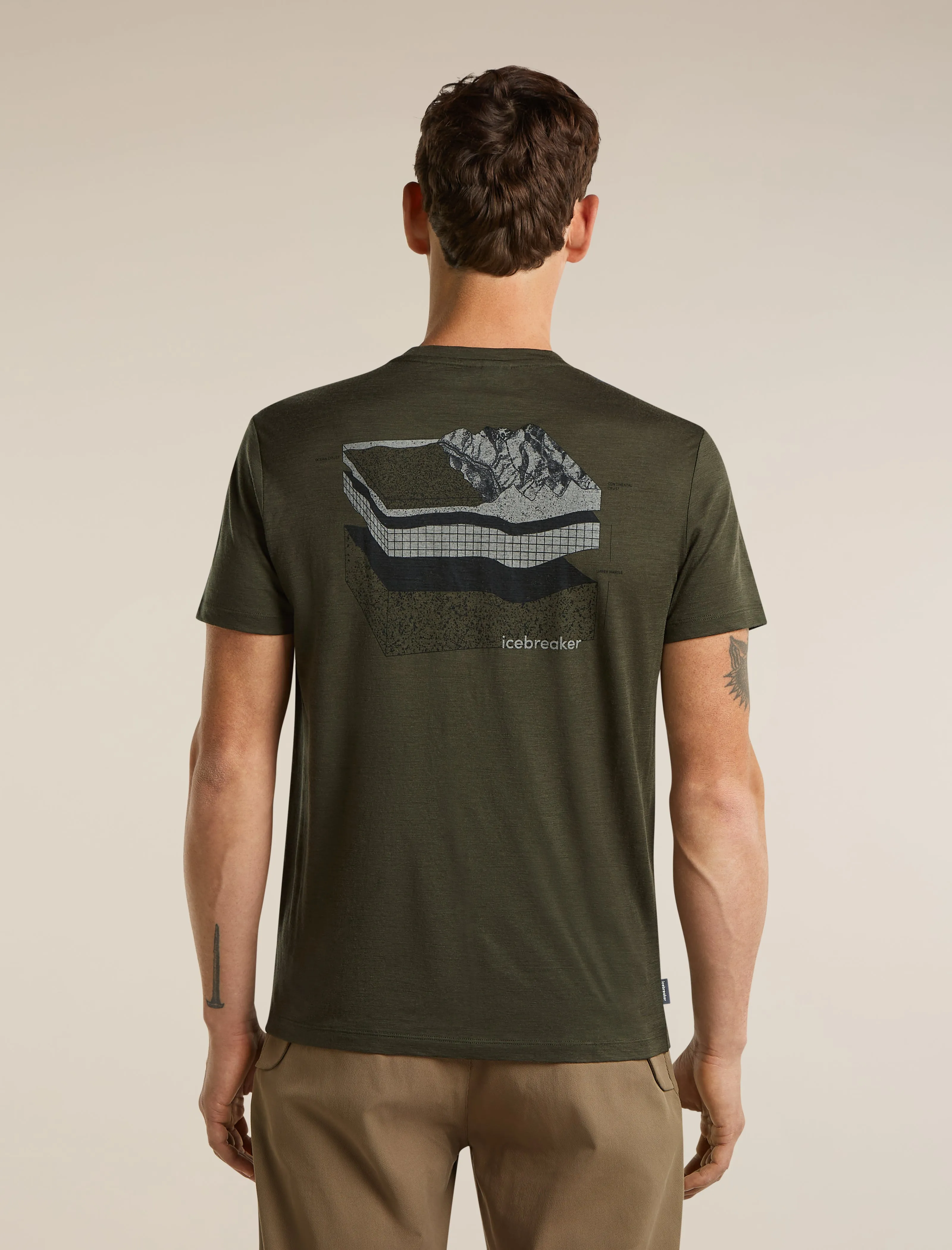 Men's Merino 150 Tech Lite Short Sleeve Tee Evolving Layers sold by Icebreaker product image thumbnail 2