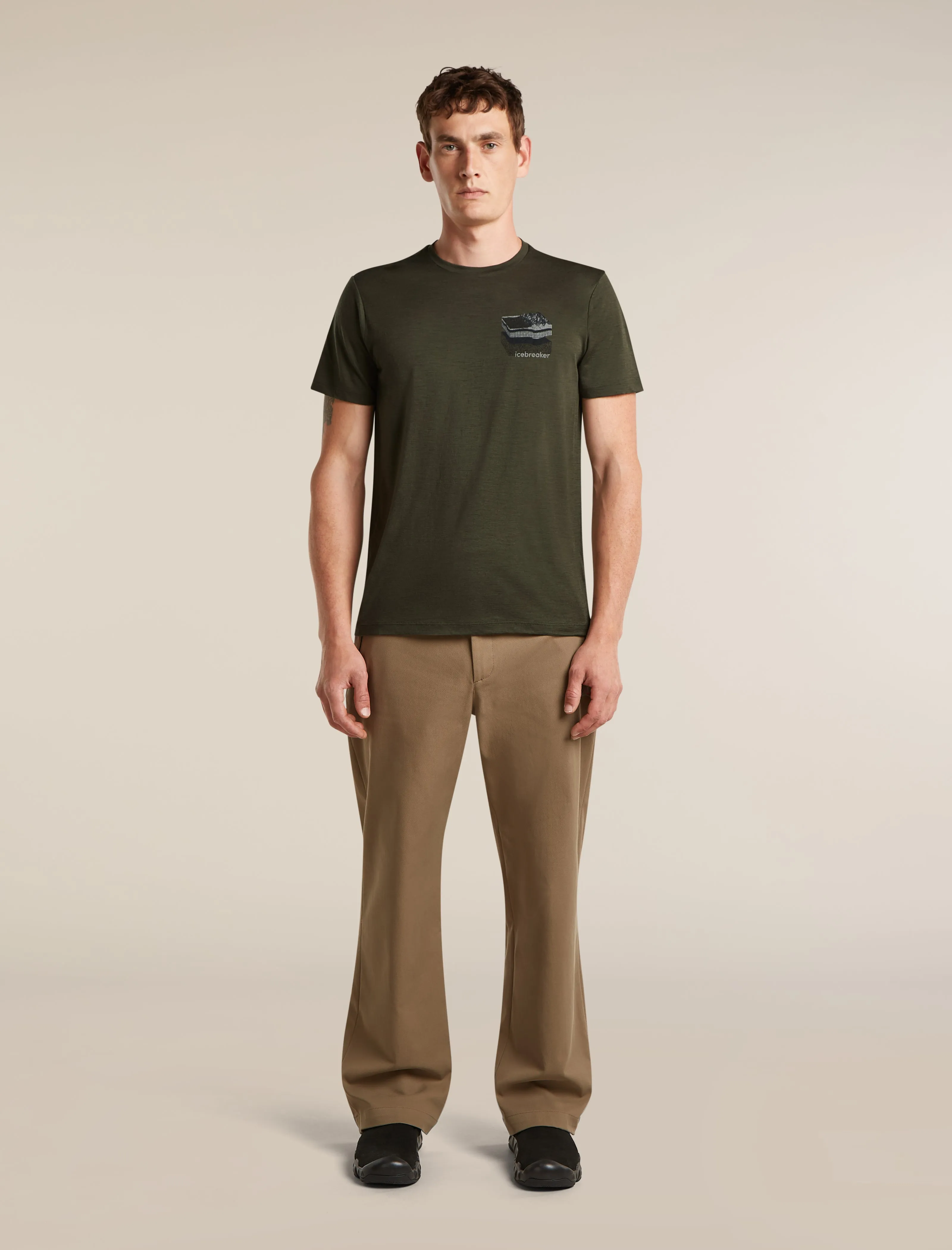 Men's Merino 150 Tech Lite Short Sleeve Tee Evolving Layers sold by Icebreaker product image thumbnail 3