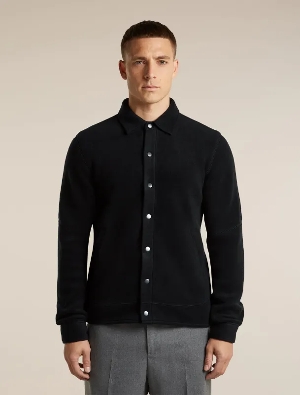 Men's Merino Blend 800 RealFleece™ Class Pile Shacket made by Icebreaker