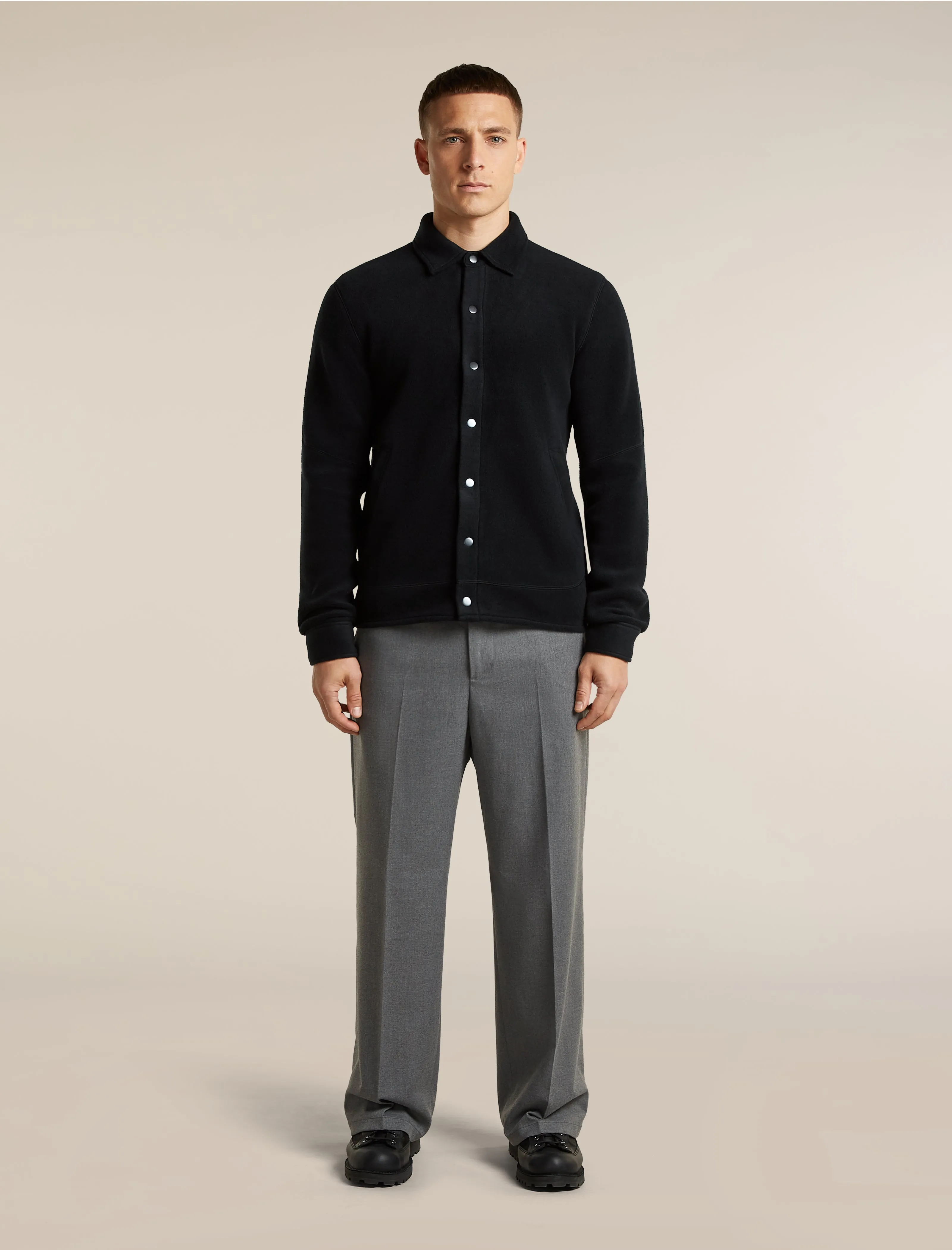 Men's Merino Blend 800 RealFleece™ Class Pile Shacket sold by Icebreaker product image thumbnail 3