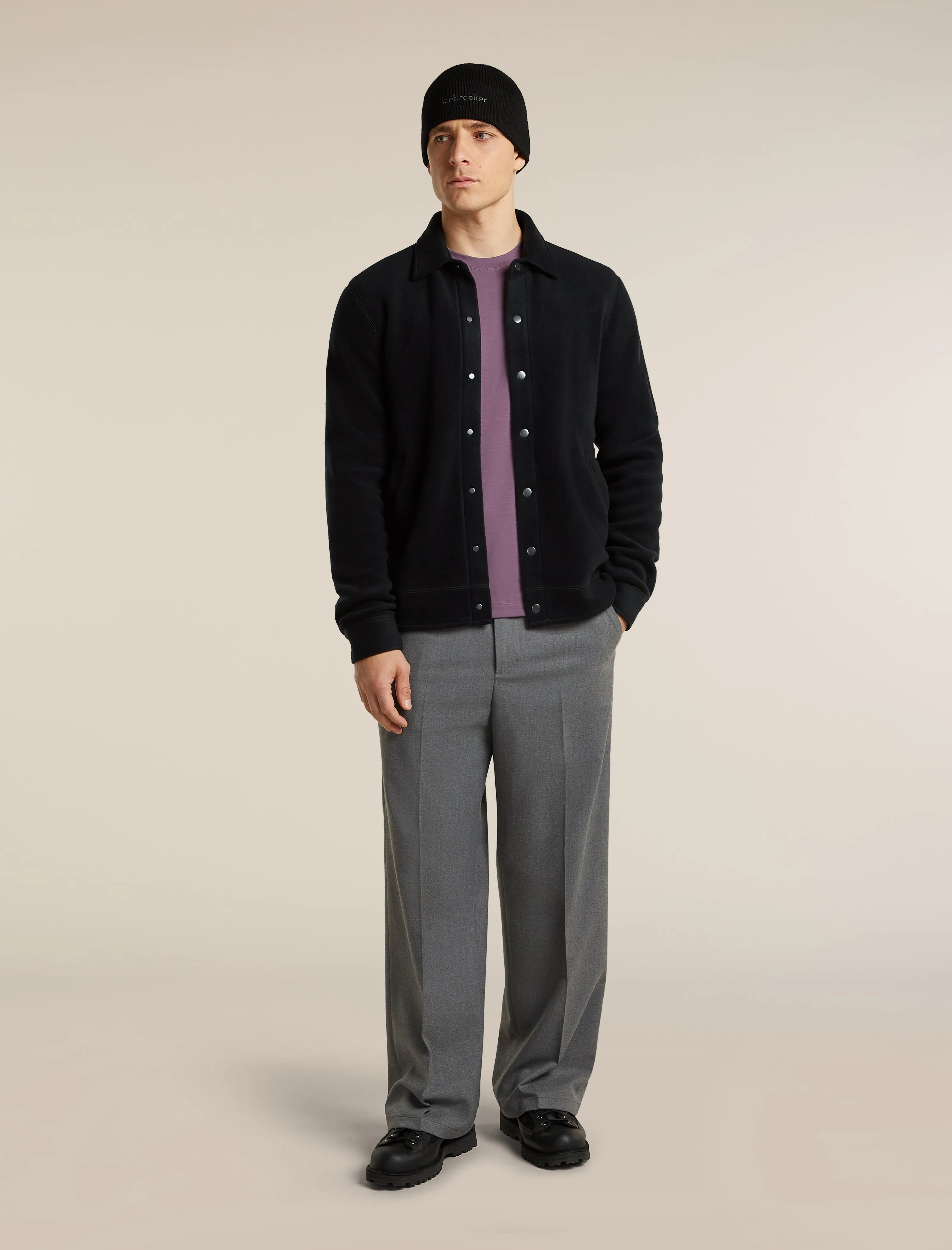Men's Merino Blend 800 RealFleece™ Class Pile Shacket sold by Icebreaker product image thumbnail 4