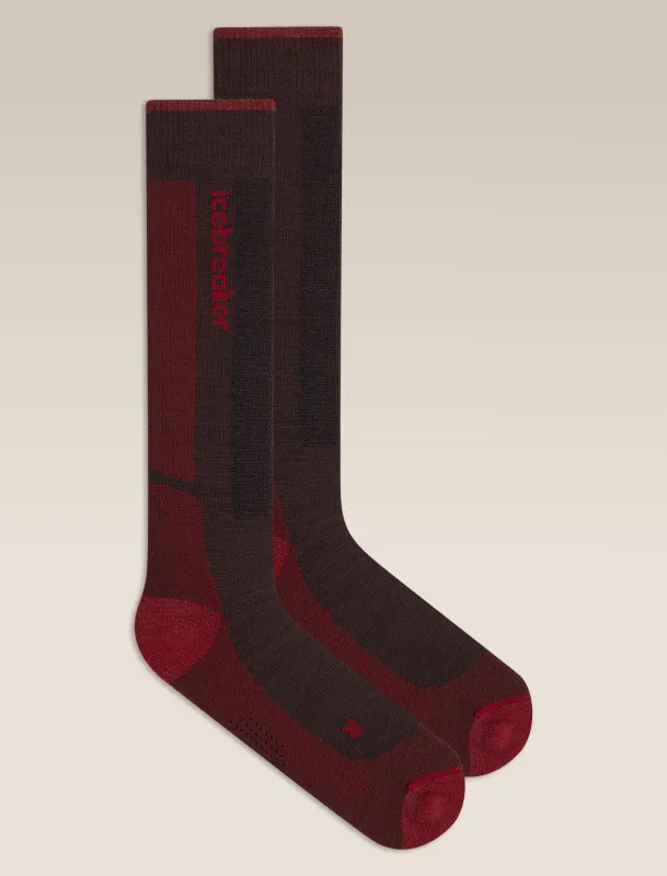 Men's Merino Blend Ski+ Light Over The Calf Socks made by Icebreaker