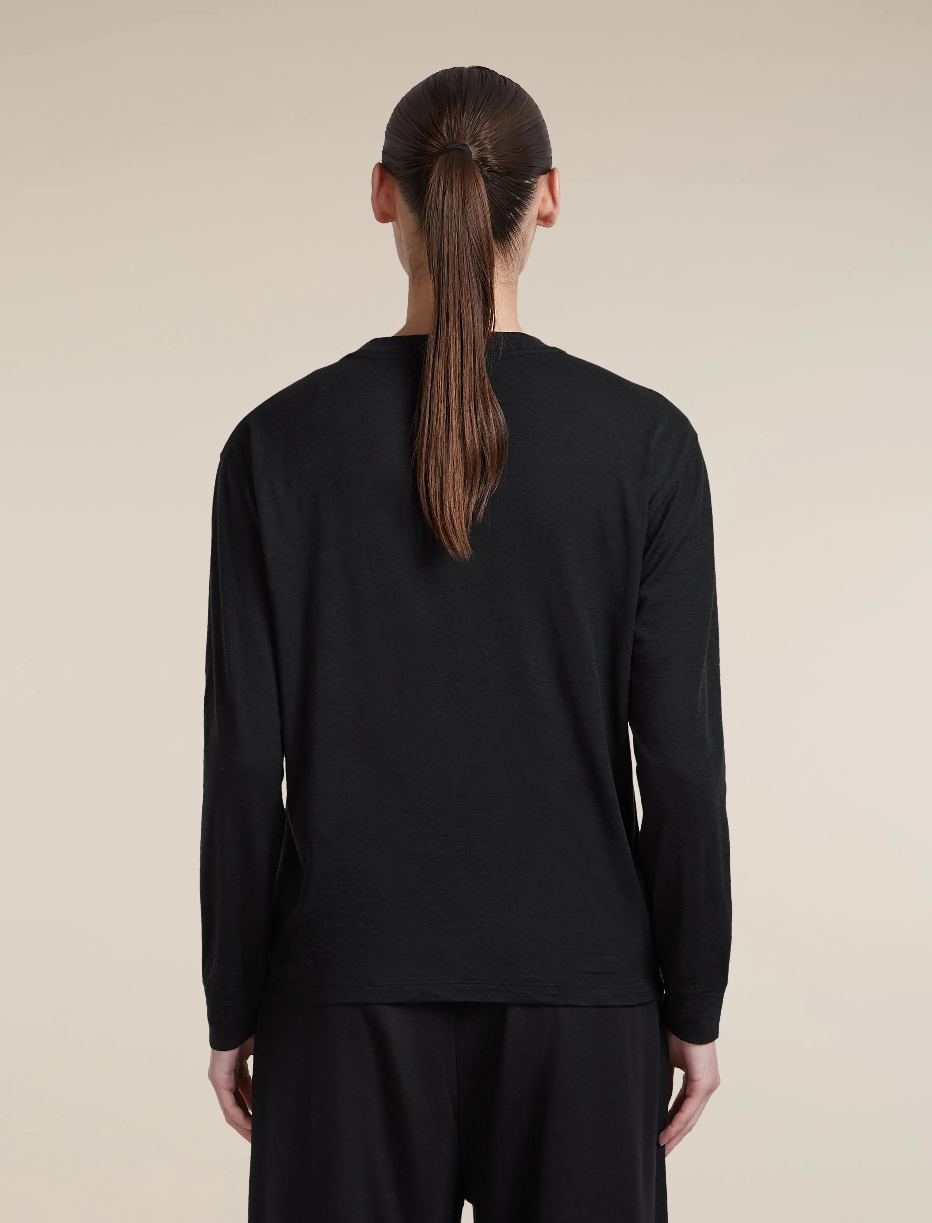 Women's Merino 150 Tech Lite Long Sleeve Relaxed Tee sold by Icebreaker product image thumbnail 2