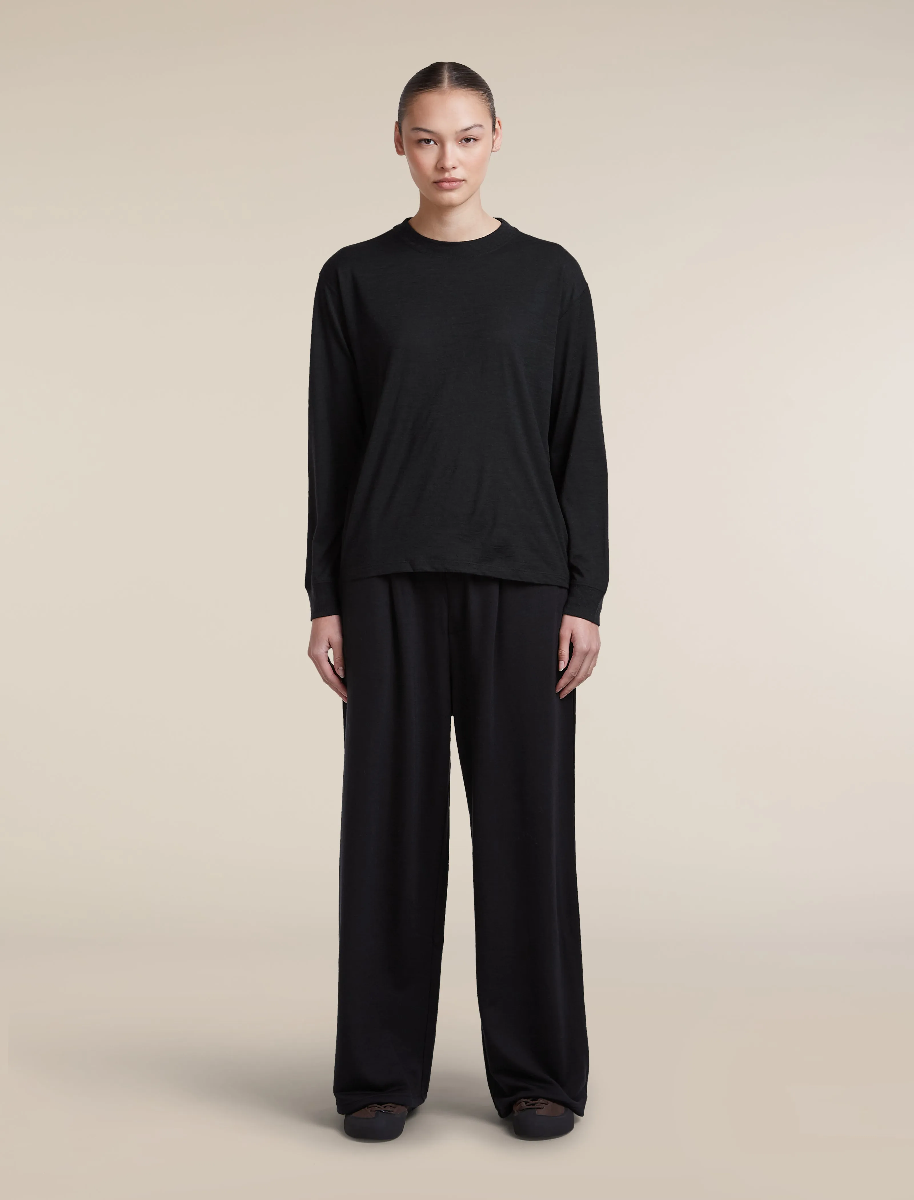 Women's Merino 150 Tech Lite Long Sleeve Relaxed Tee sold by Icebreaker product image thumbnail 3