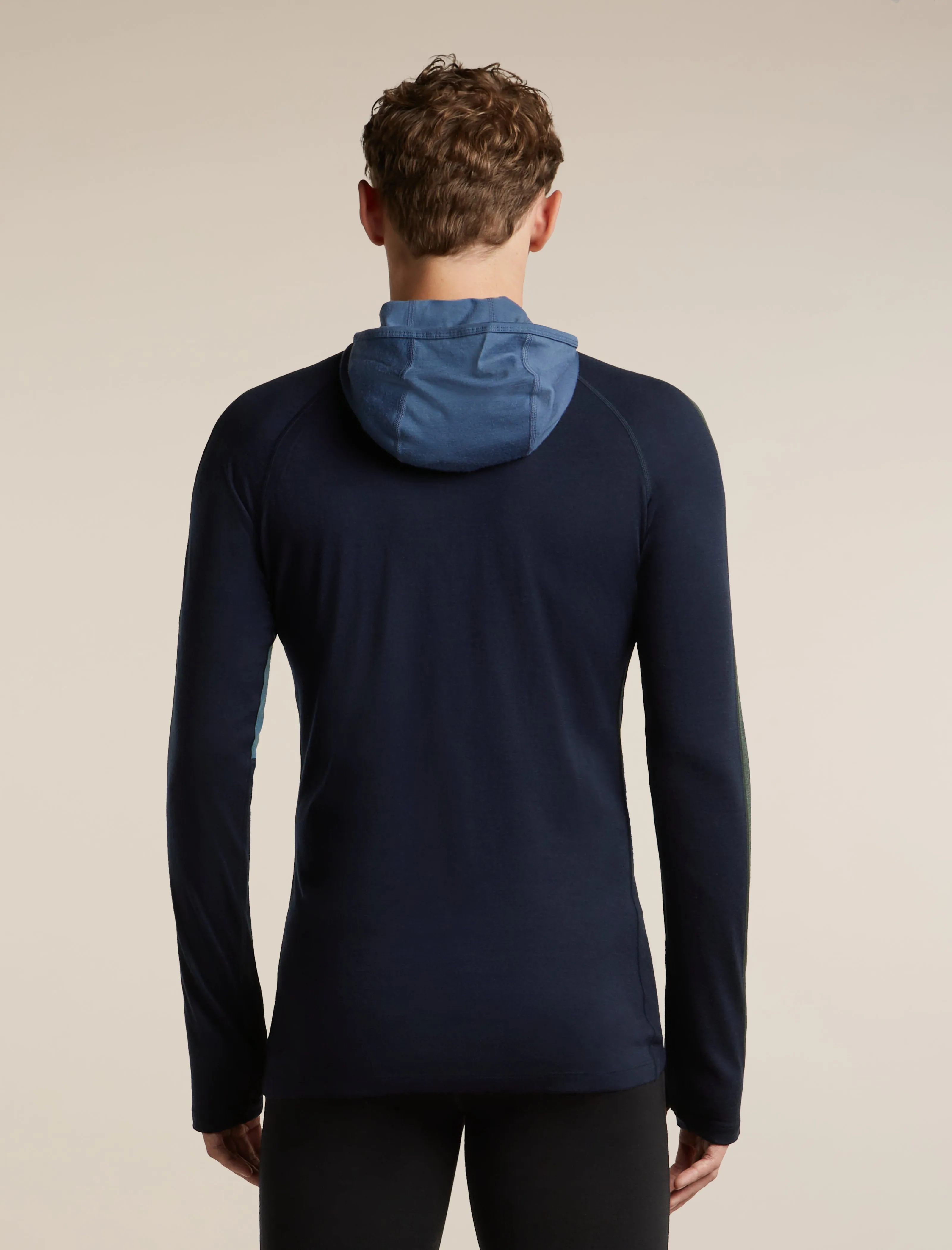 Men's Merino 200 Oasis+ Long Sleeve Thermal Half Zip Hoodie sold by Icebreaker product image thumbnail 2