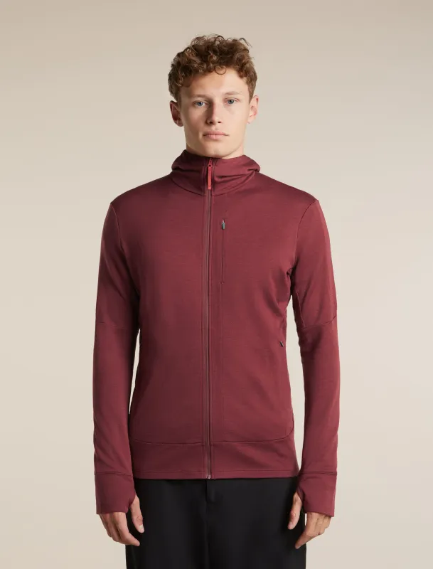 Men's Merino 260 Quantum Long Sleeve Zip Hoodie made by Icebreaker
