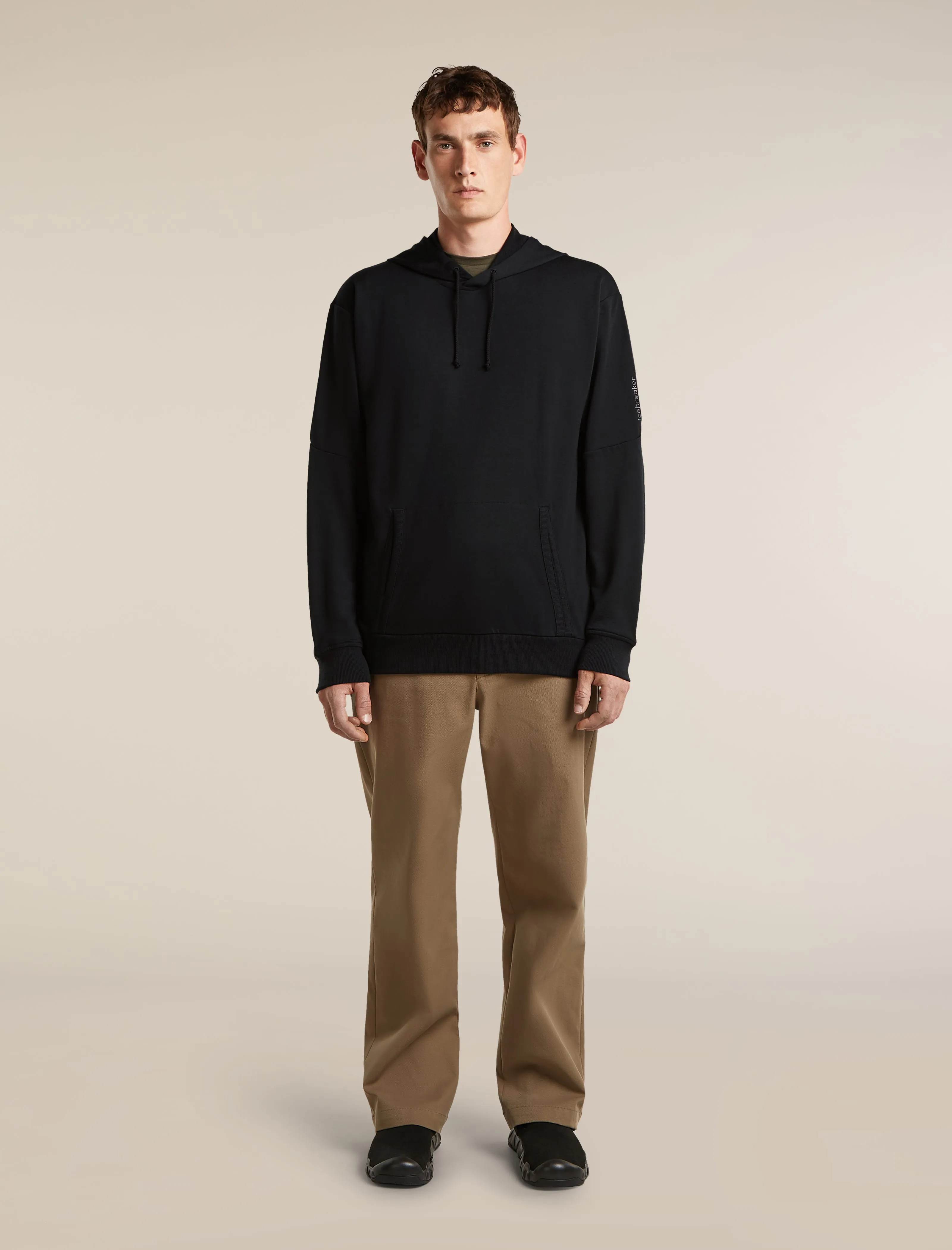 Men's Merino Blend 150 Drift Long Sleeve Hoodie sold by Icebreaker product image thumbnail 3