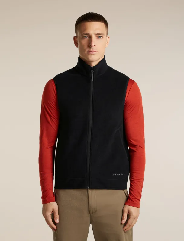 Men's Merino Blend 800 RealFleece™ Classic Pile Vest made by Icebreaker