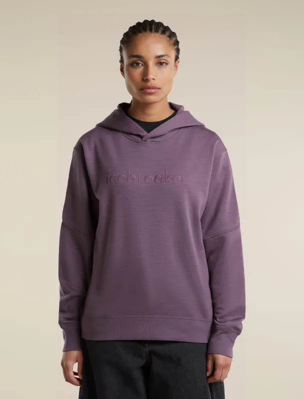 Women's Merino 360 RealFleece™ Elemental Long Sleeve Hoodie made by Icebreaker