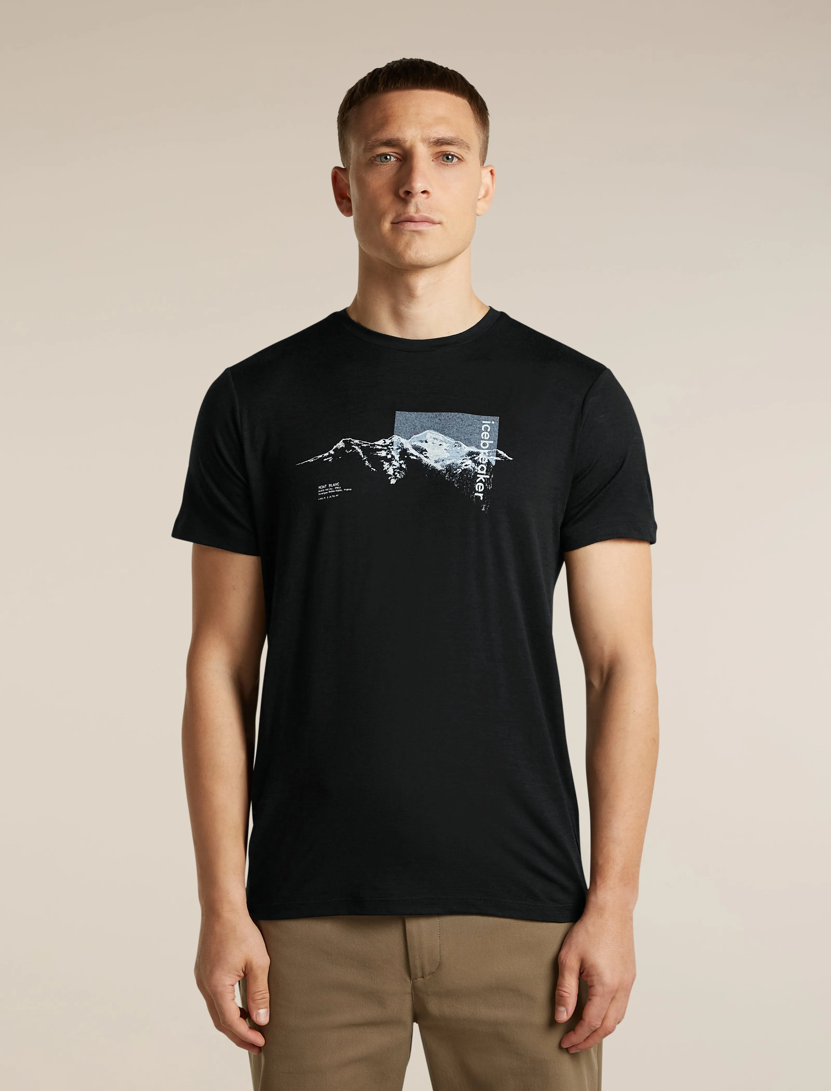 Men's Merino 150 Tech Lite Short Sleeve Tee Pure Altitude sold by Icebreaker