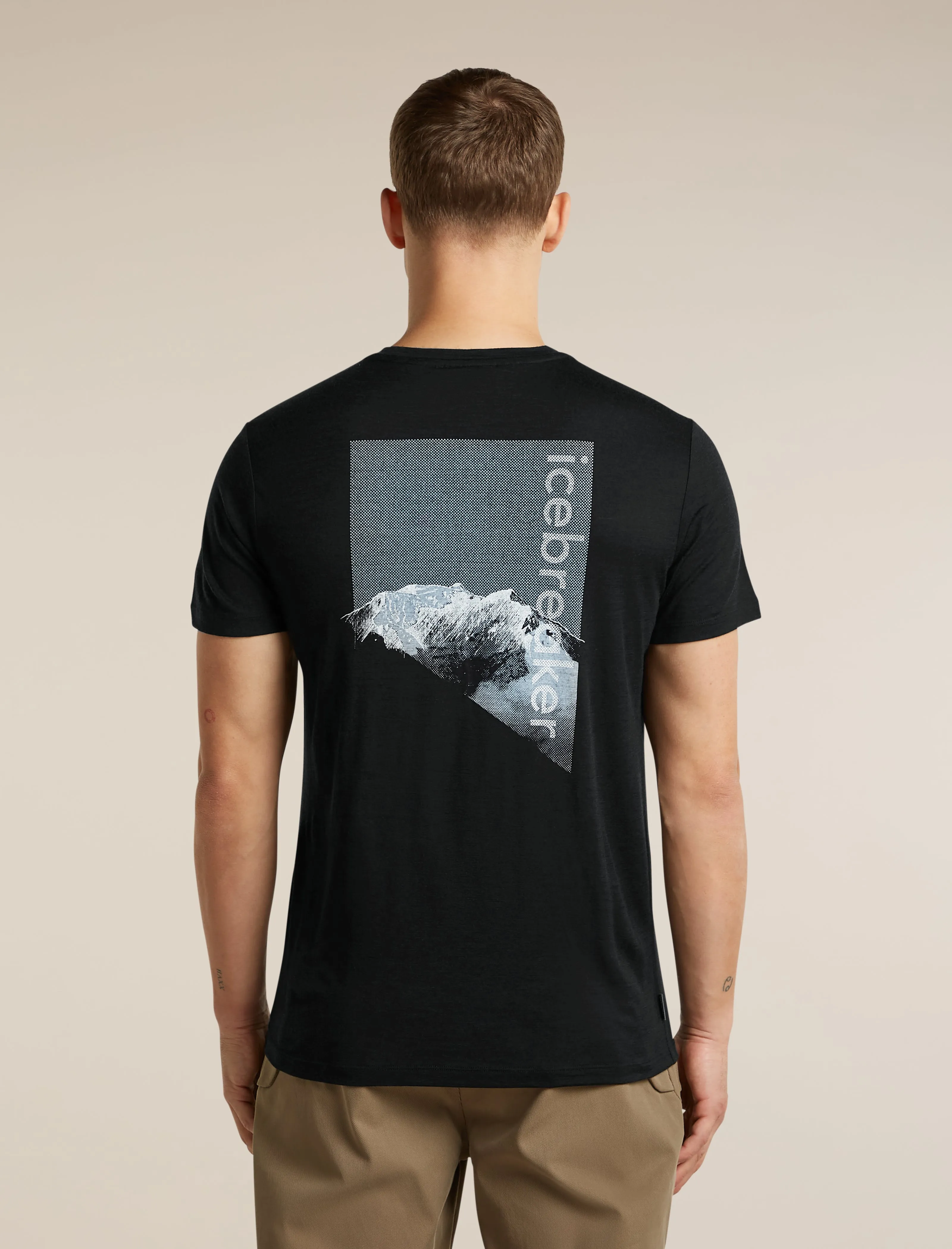 Men's Merino 150 Tech Lite Short Sleeve Tee Pure Altitude sold by Icebreaker product image thumbnail 2