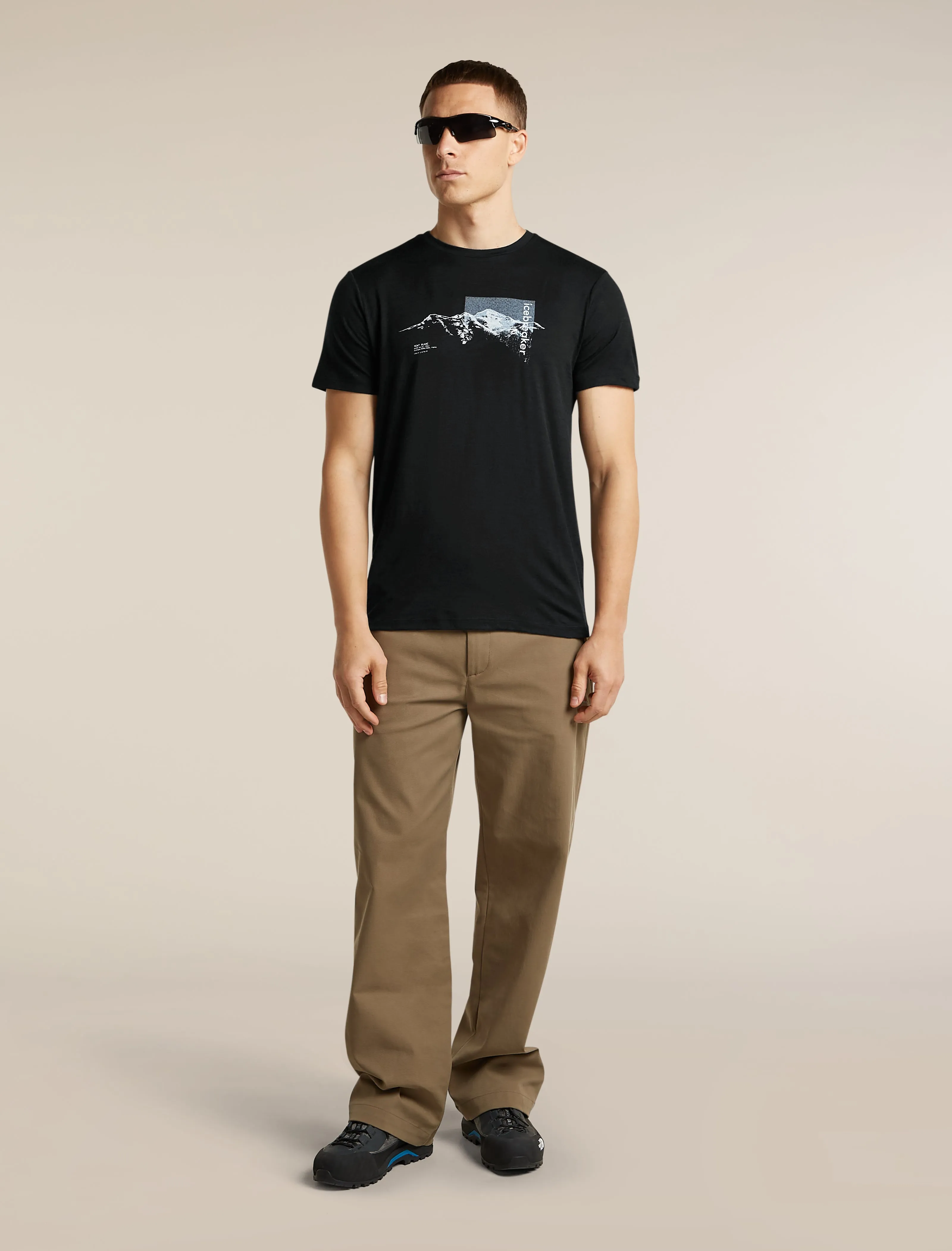 Men's Merino 150 Tech Lite Short Sleeve Tee Pure Altitude sold by Icebreaker product image thumbnail 4