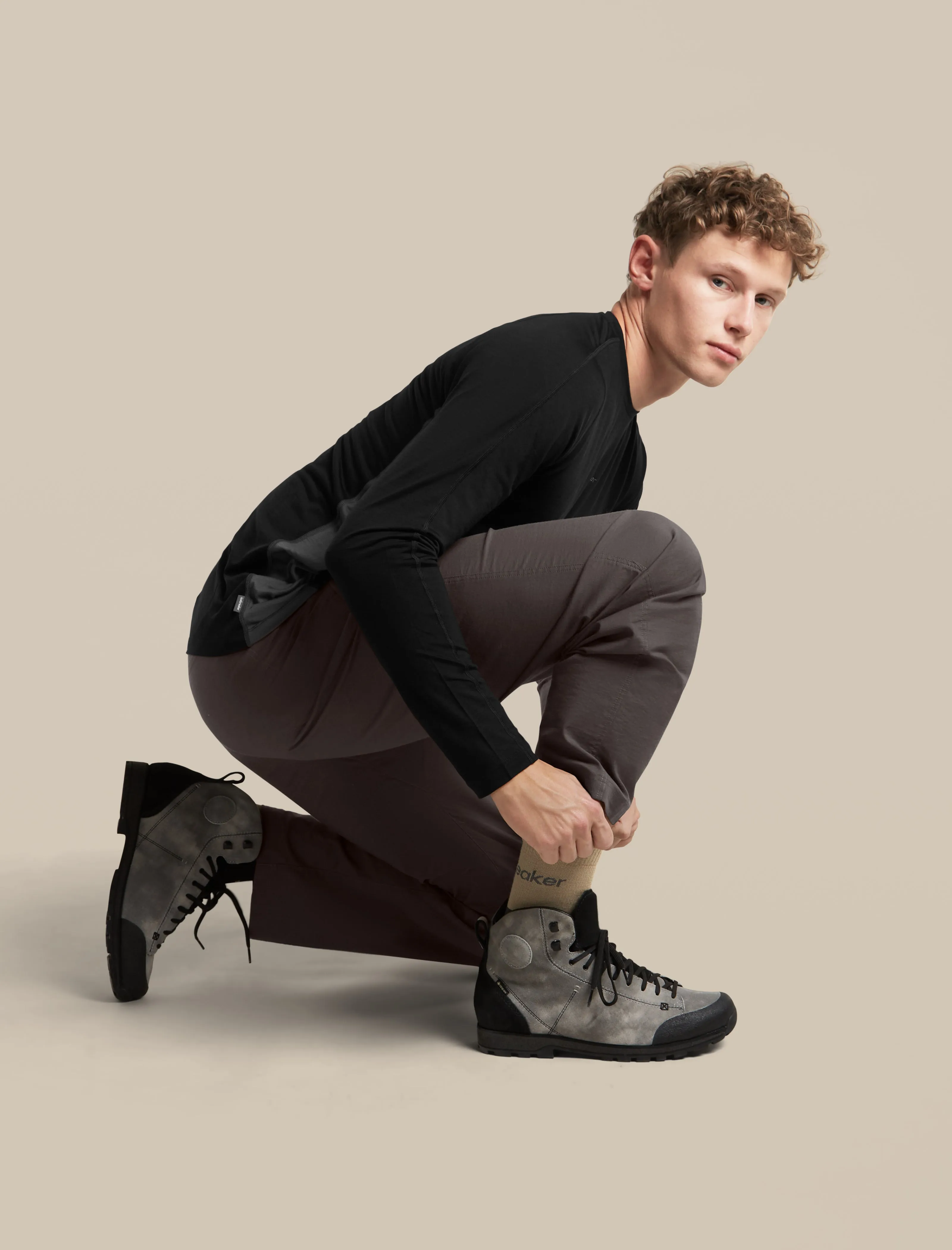 Men's Merino Hike+ Light Crew Socks sold by Icebreaker product image thumbnail 4