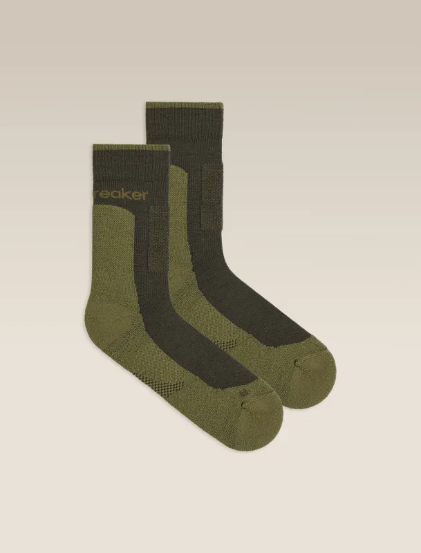 Men's Merino Hike+ Medium Crew Socks made by Icebreaker