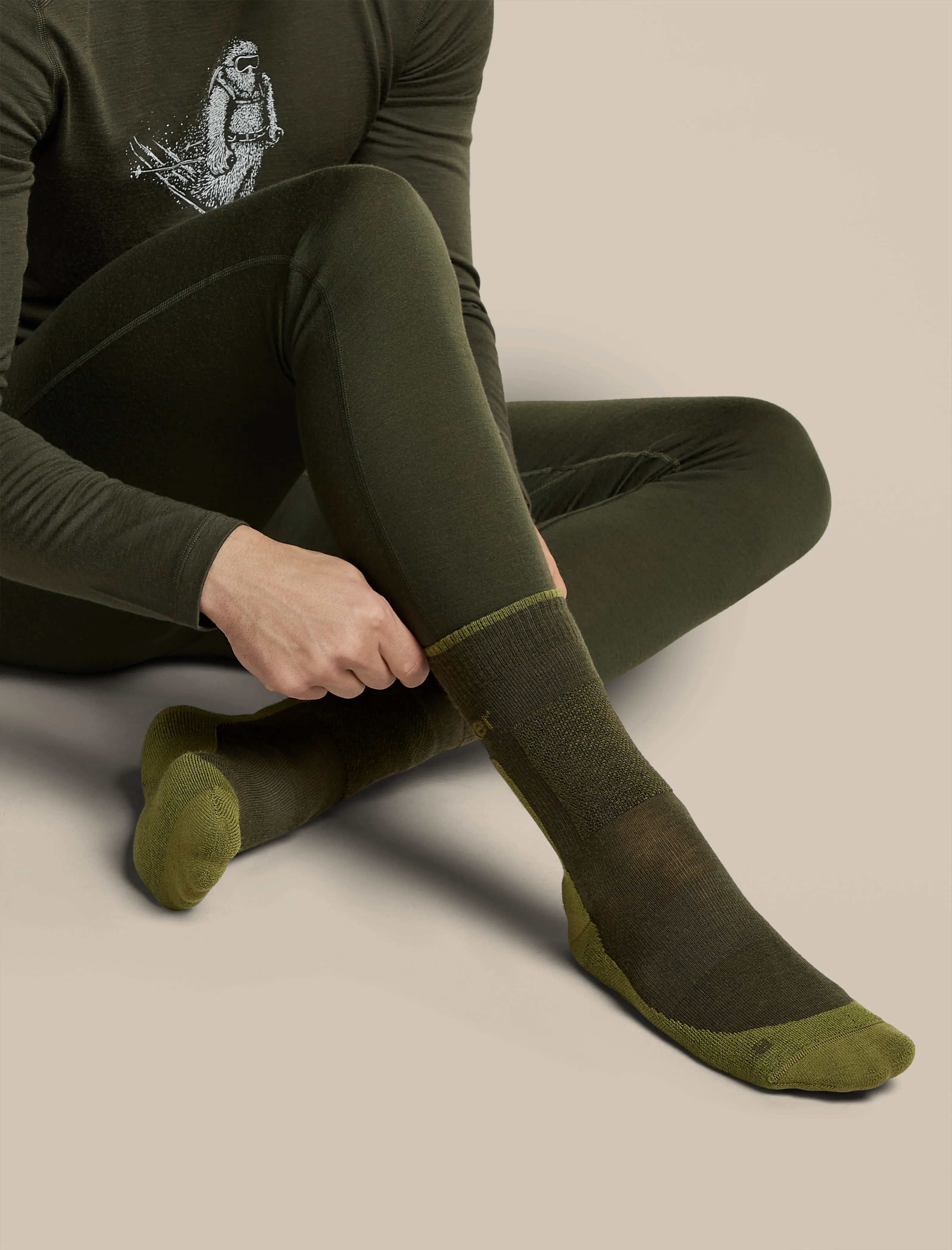 Men's Merino Hike+ Medium Crew Socks sold by Icebreaker product image thumbnail 5