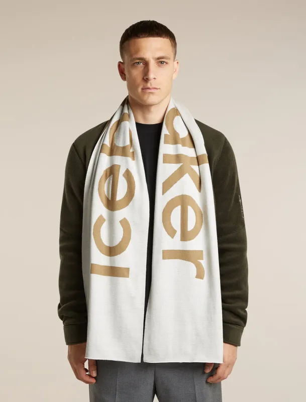 Unisex Merino icebreaker Scarf made by Icebreaker