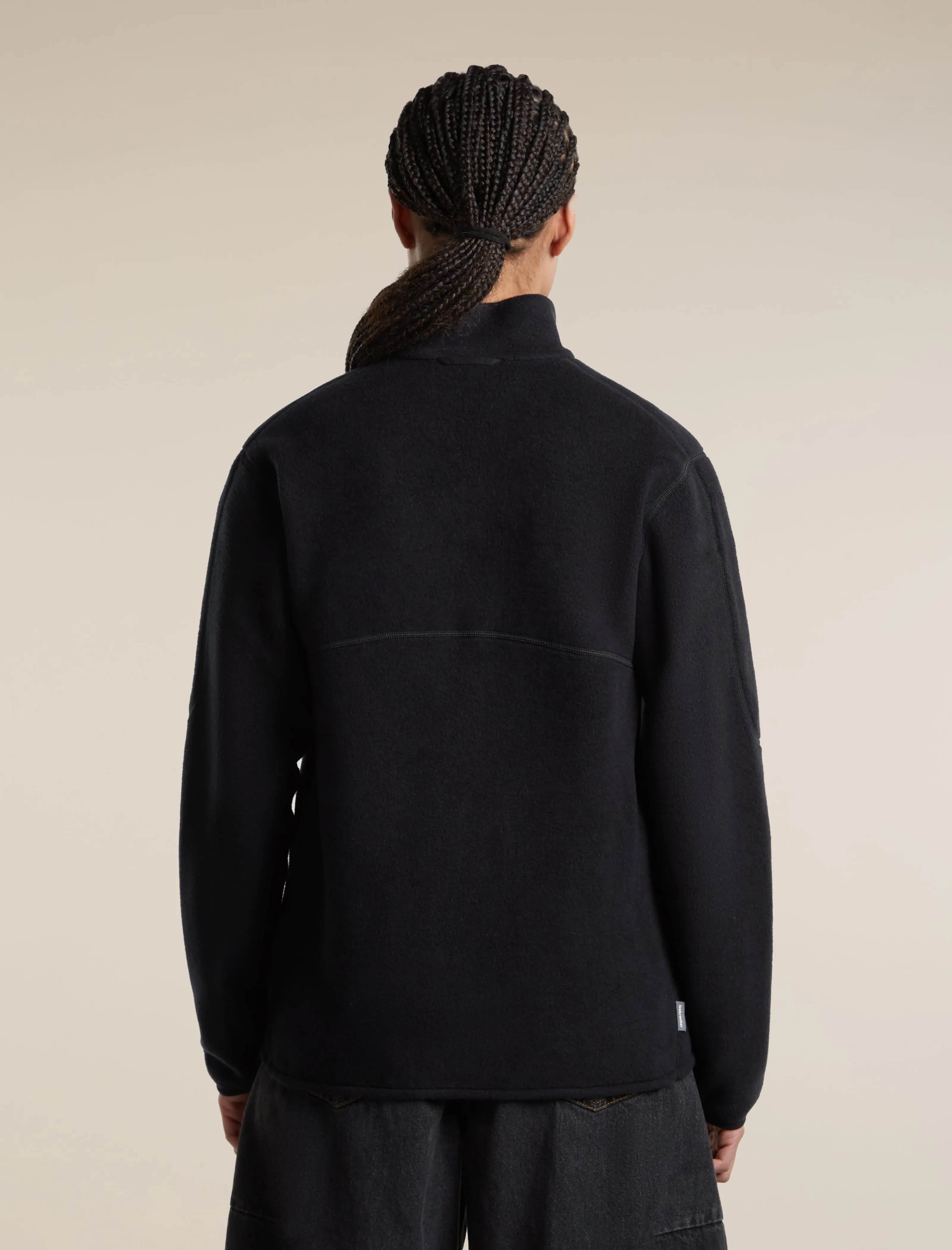 Women's Merino Blend 800 RealFleece™ Classic Pile Long Sleeve Zip sold by Icebreaker product image thumbnail 2