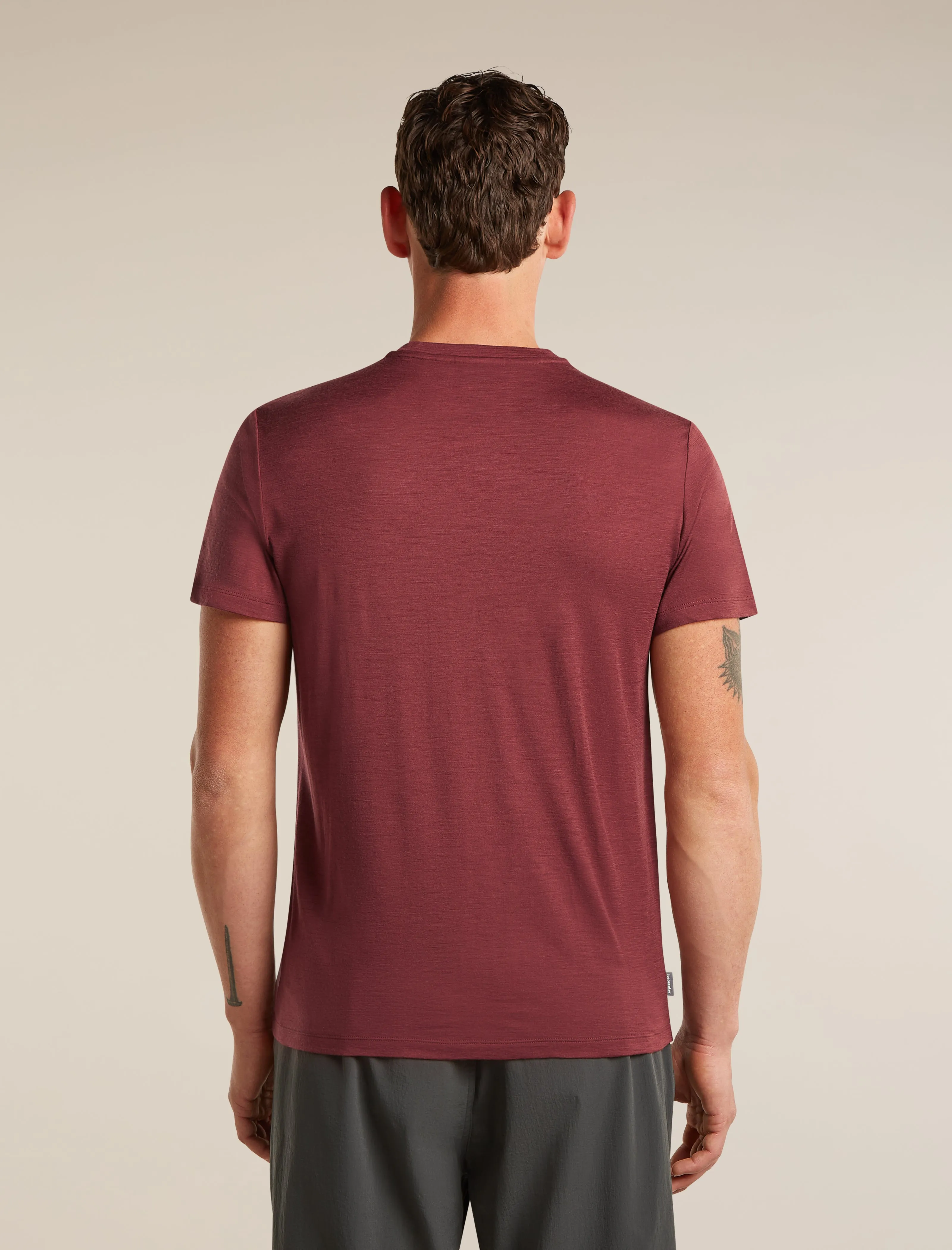 Men's Merino 150 Tech Lite Short Sleeve Tee Range Stripes sold by Icebreaker product image thumbnail 2