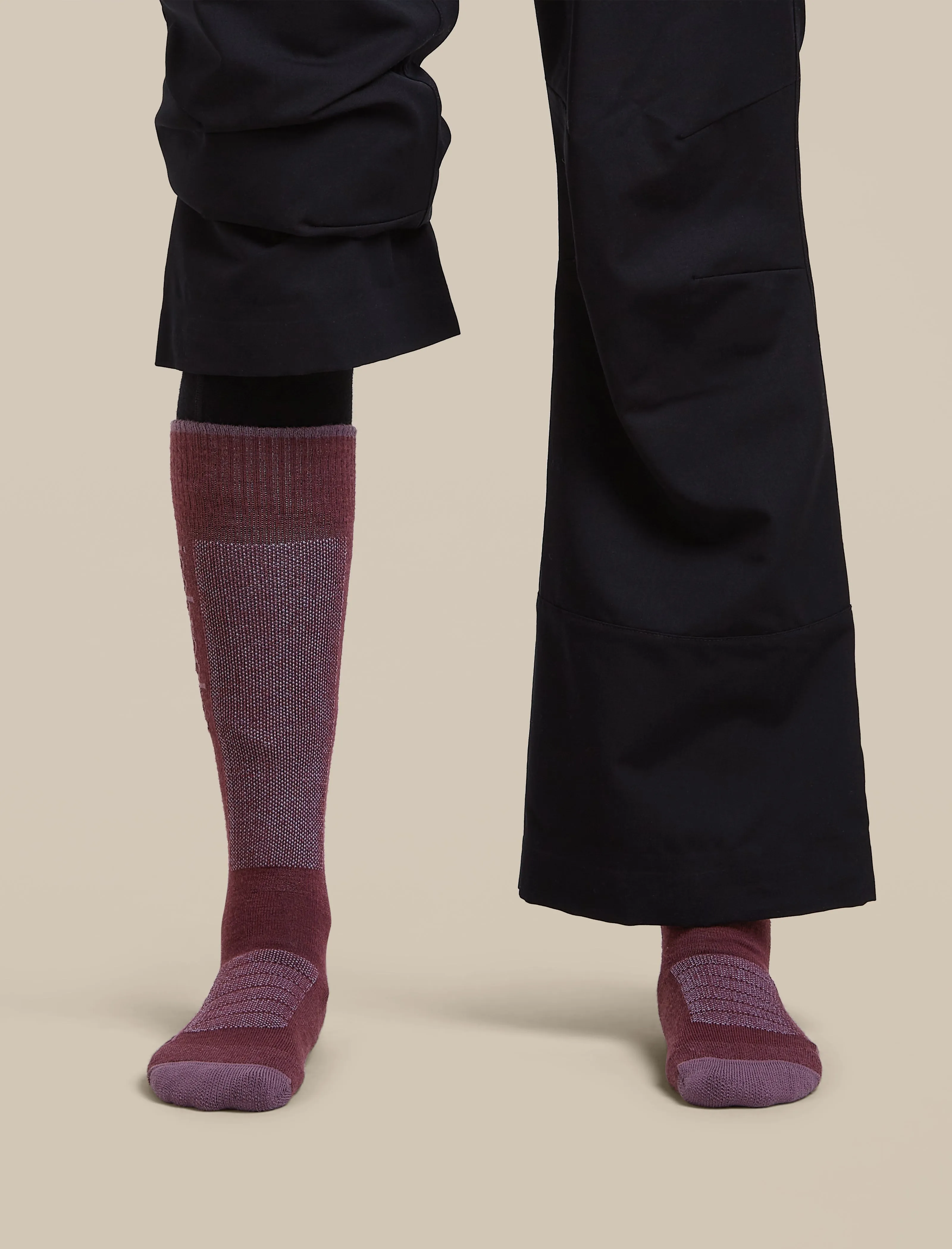 Women's Merino Blend Ski+ Medium Over The Calf Socks sold by Icebreaker product image thumbnail 2
