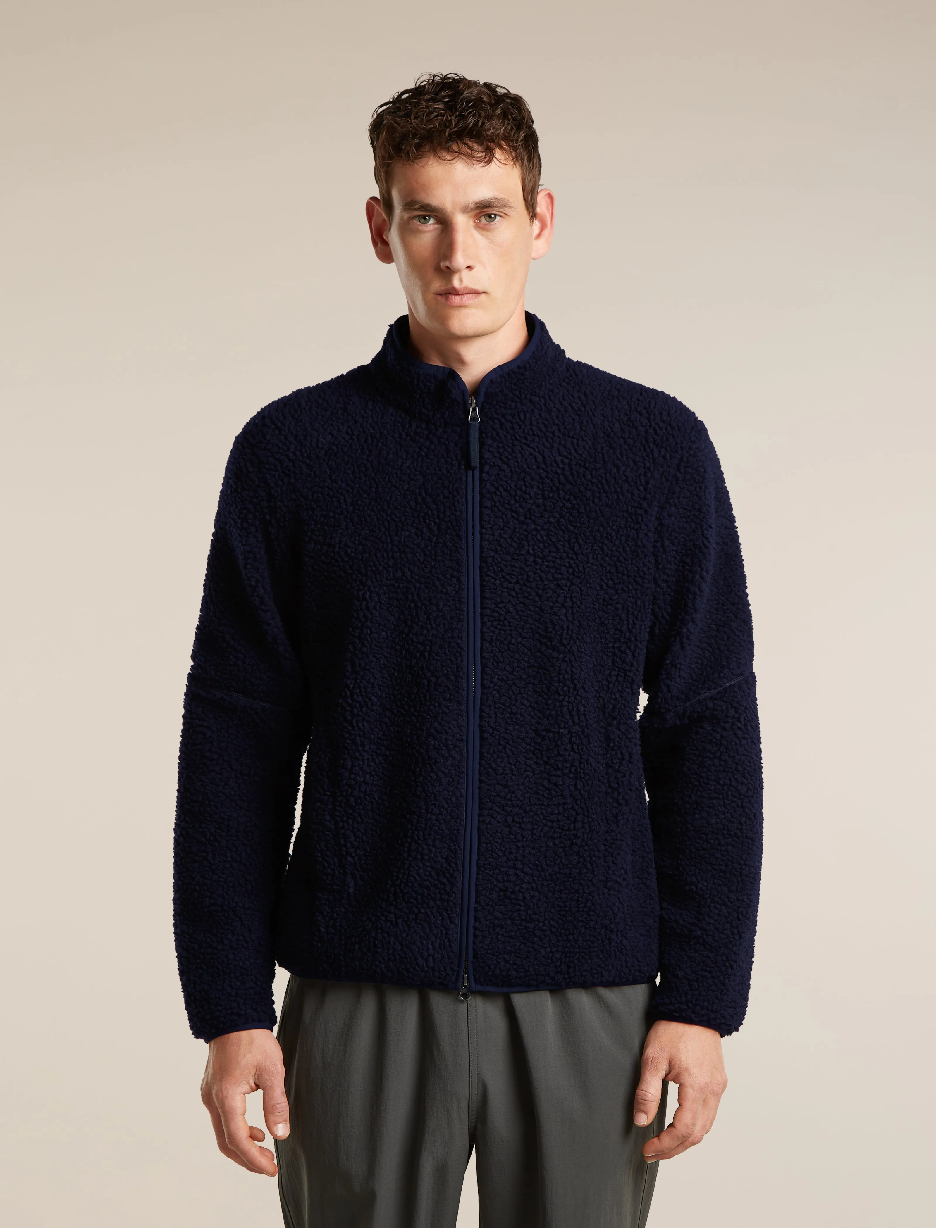 Men's Merino Blend 960 RealFleece™ High Pile Long Sleeve Zip sold by Icebreaker