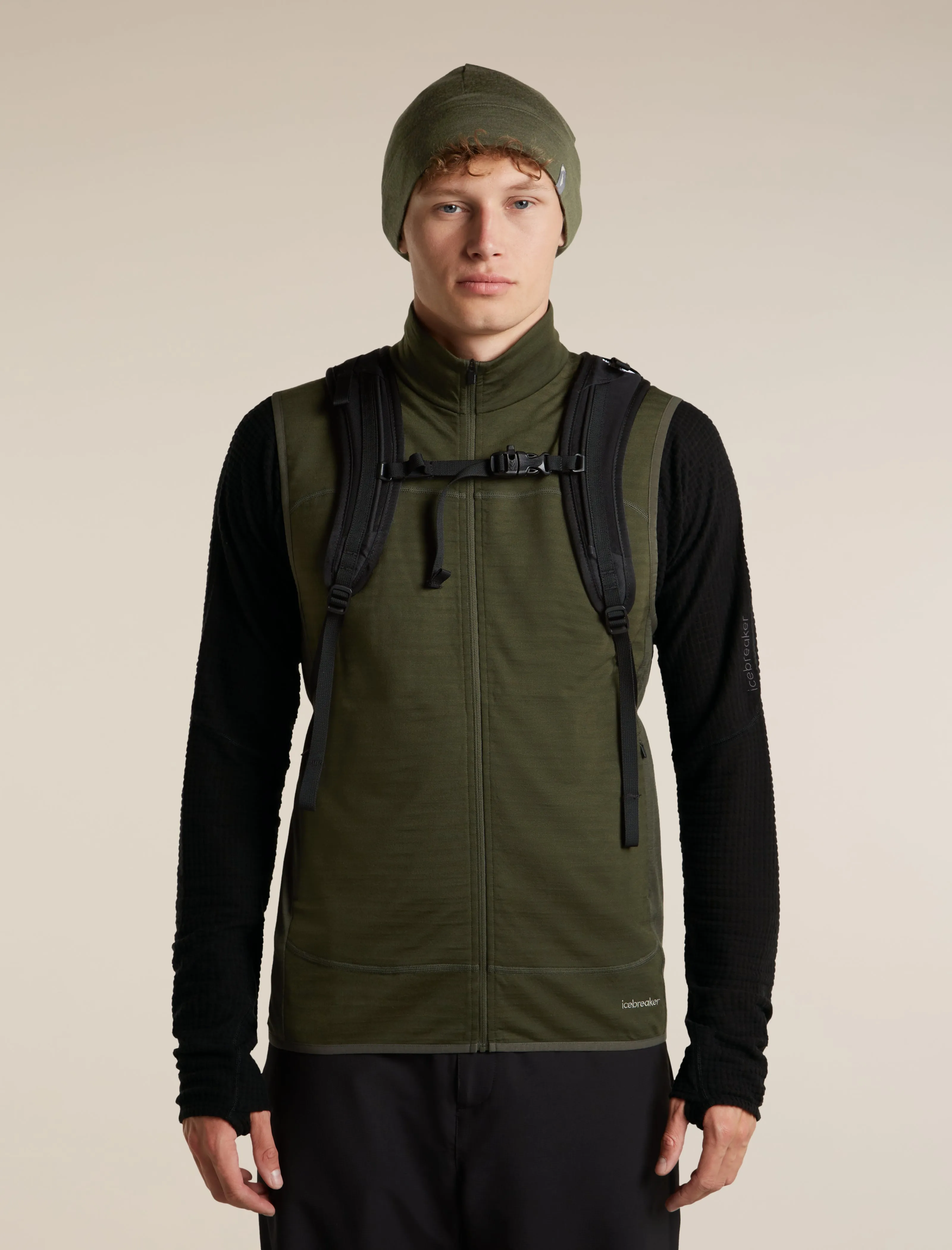 Men's Merino Blend 300 RealFleece™ Descender Vest sold by Icebreaker product image thumbnail 5