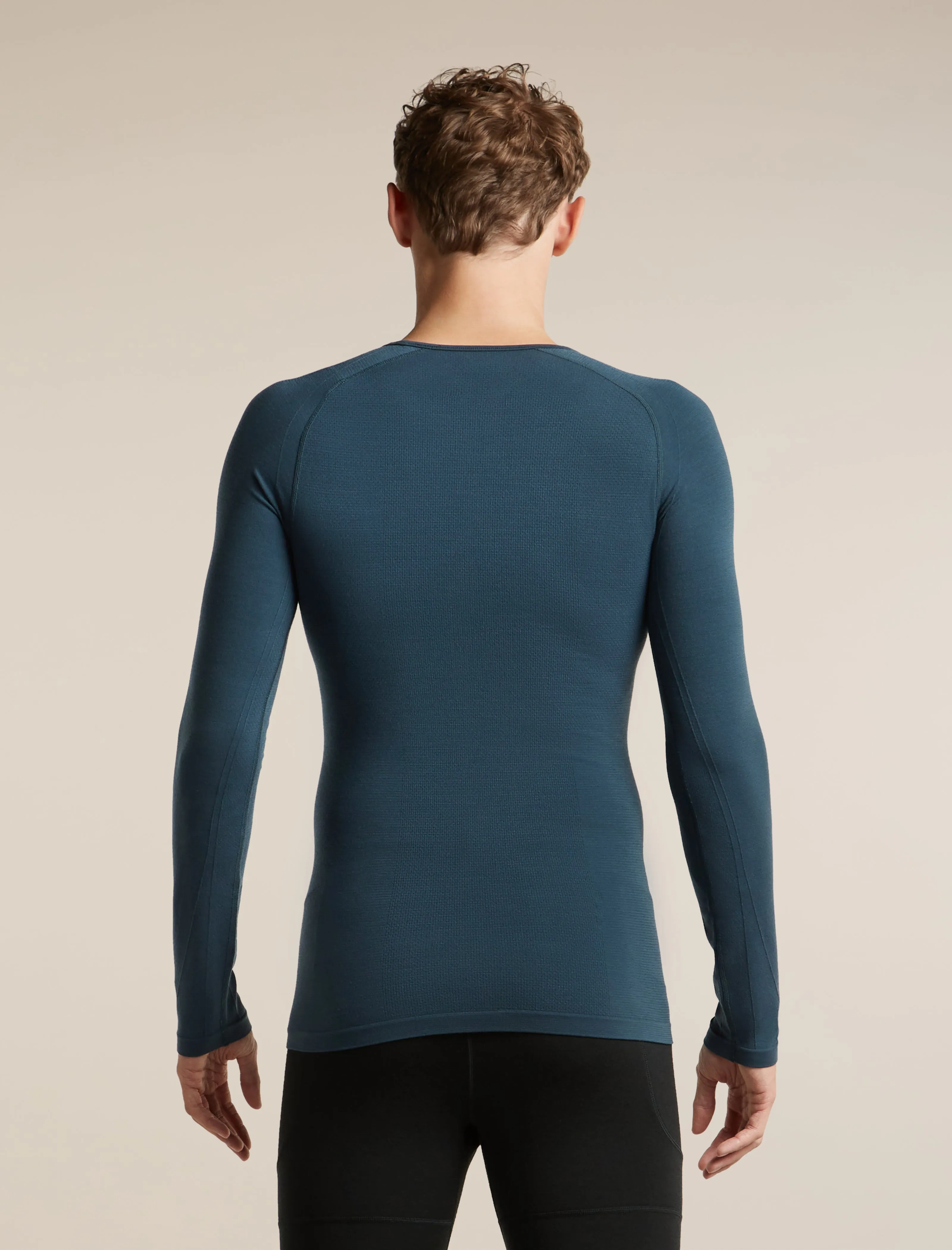 Men's Merino Blend 260 Zoneknit™ Seamless Long Sleeve Crewe Thermal Top sold by Icebreaker product image thumbnail 2