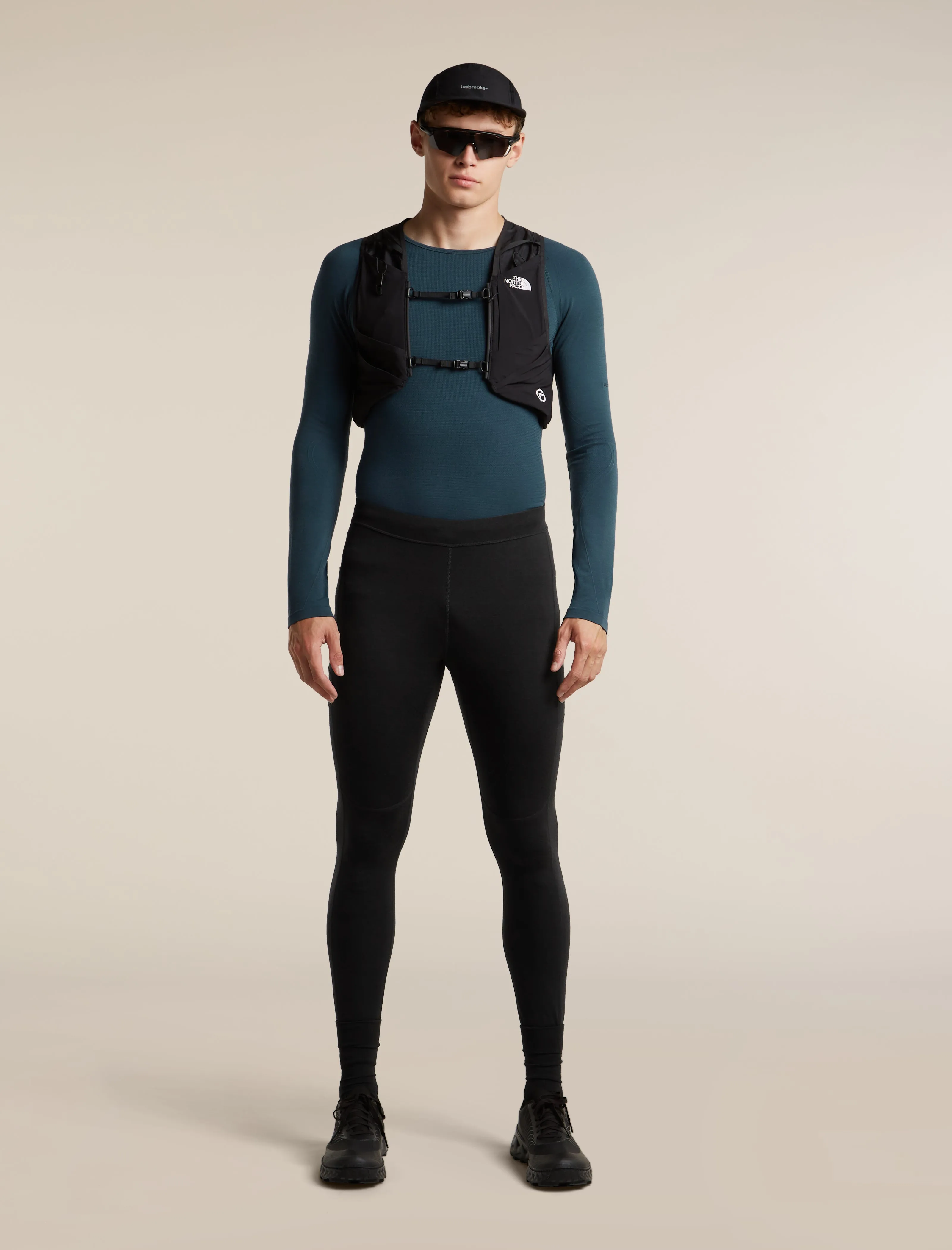 Men's Merino Blend 260 Zoneknit™ Seamless Long Sleeve Crewe Thermal Top sold by Icebreaker product image thumbnail 4