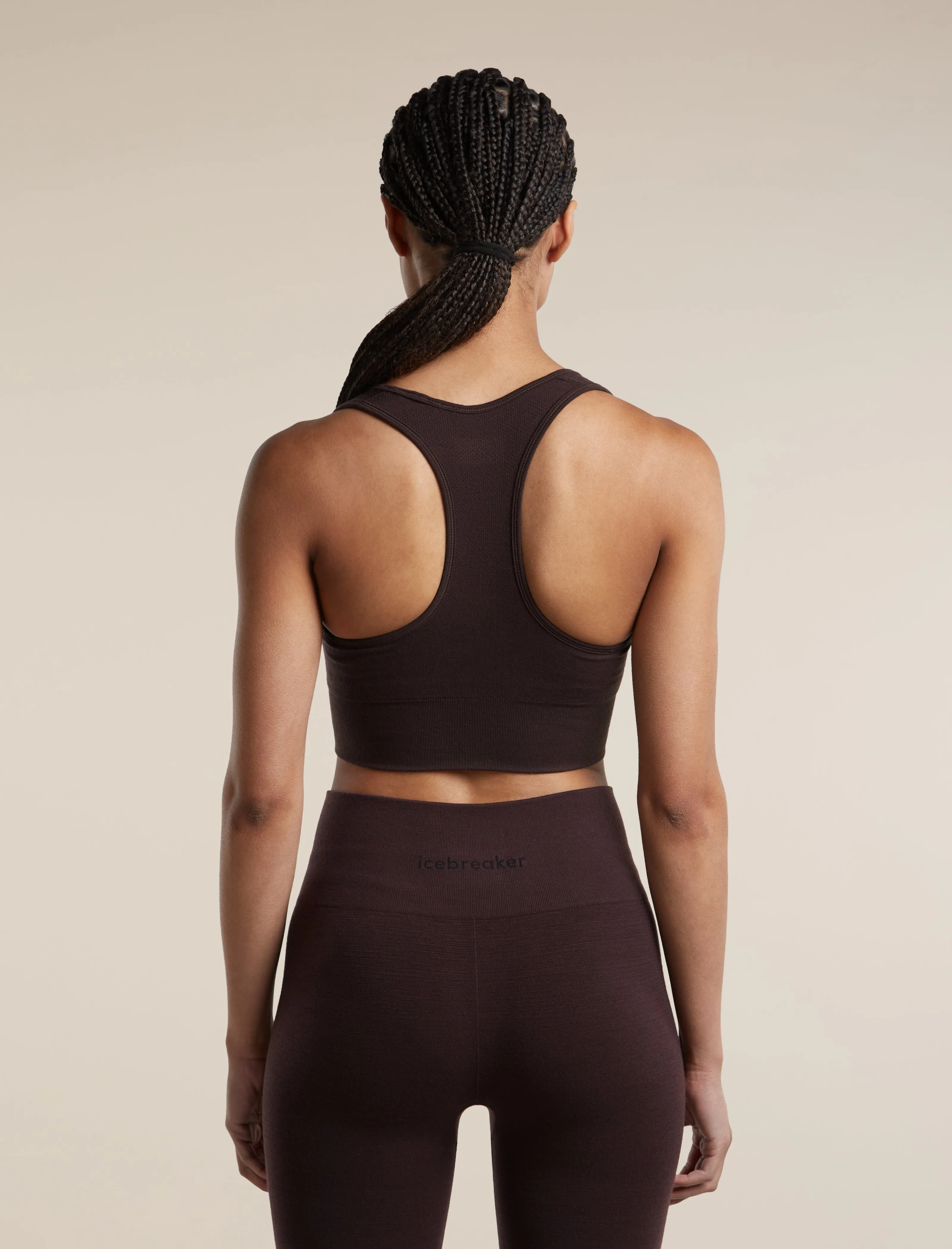 Women's Merino Blend 260 Zoneknit™ Seamless Bra sold by Icebreaker product image thumbnail 2
